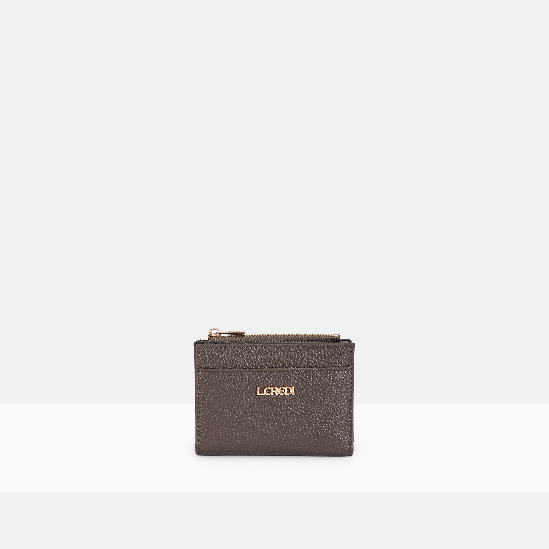 Geldbörse dark taupe Perla Serie