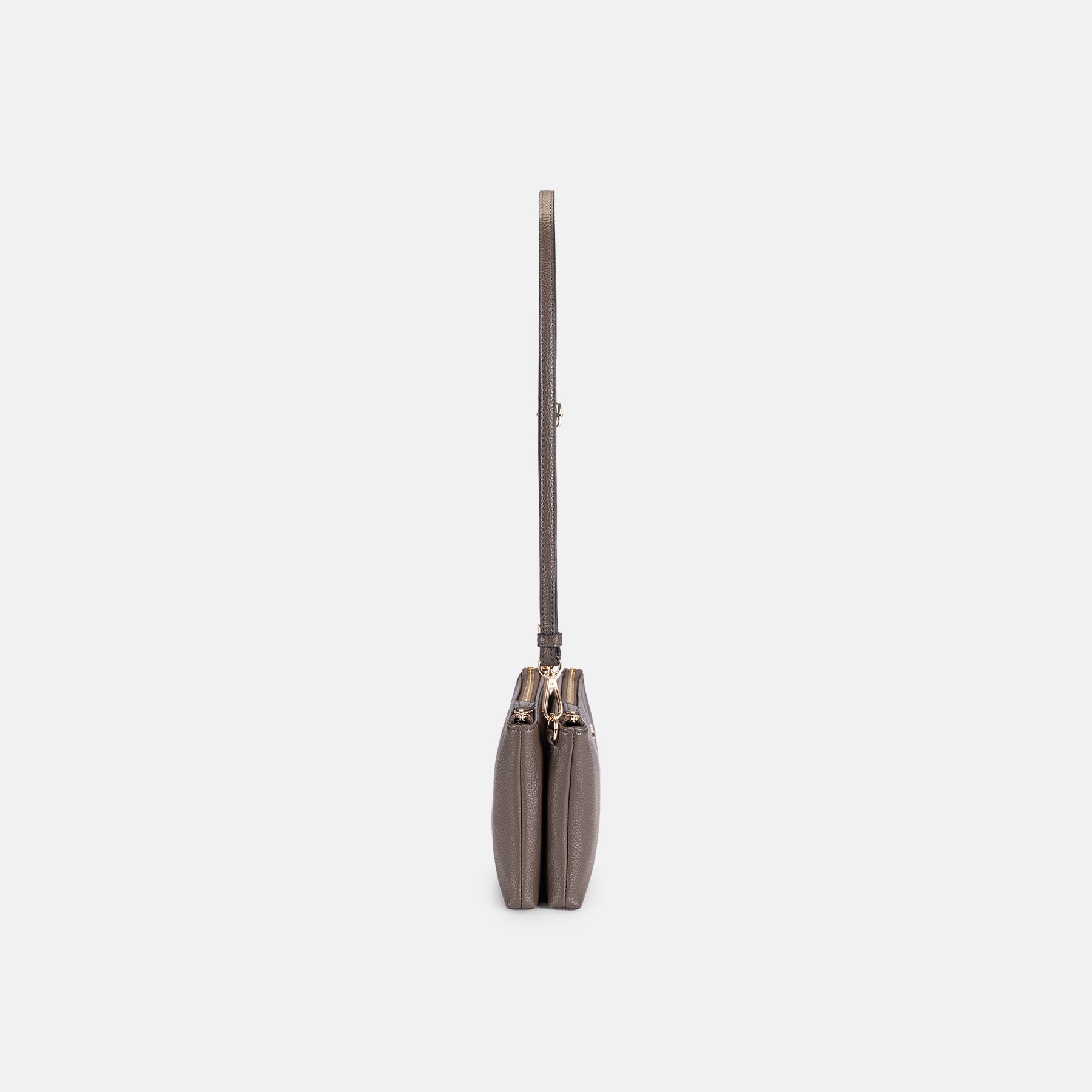 Umhängetasche dark taupe Ella Serie