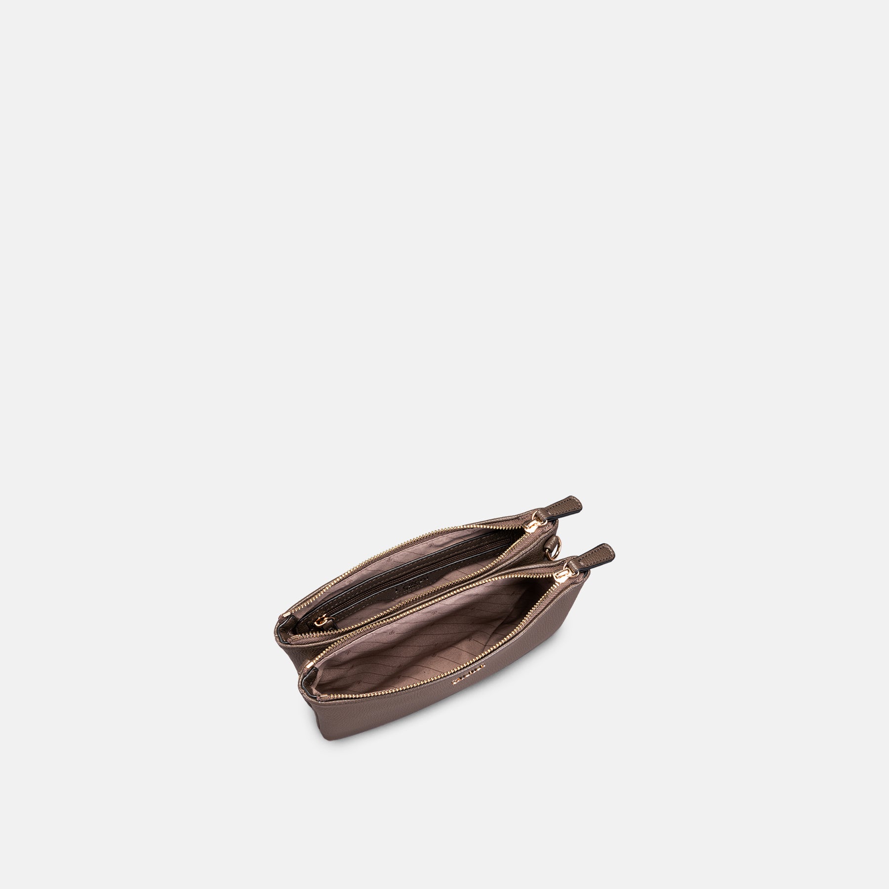 Umhängetasche dark taupe Ella Serie