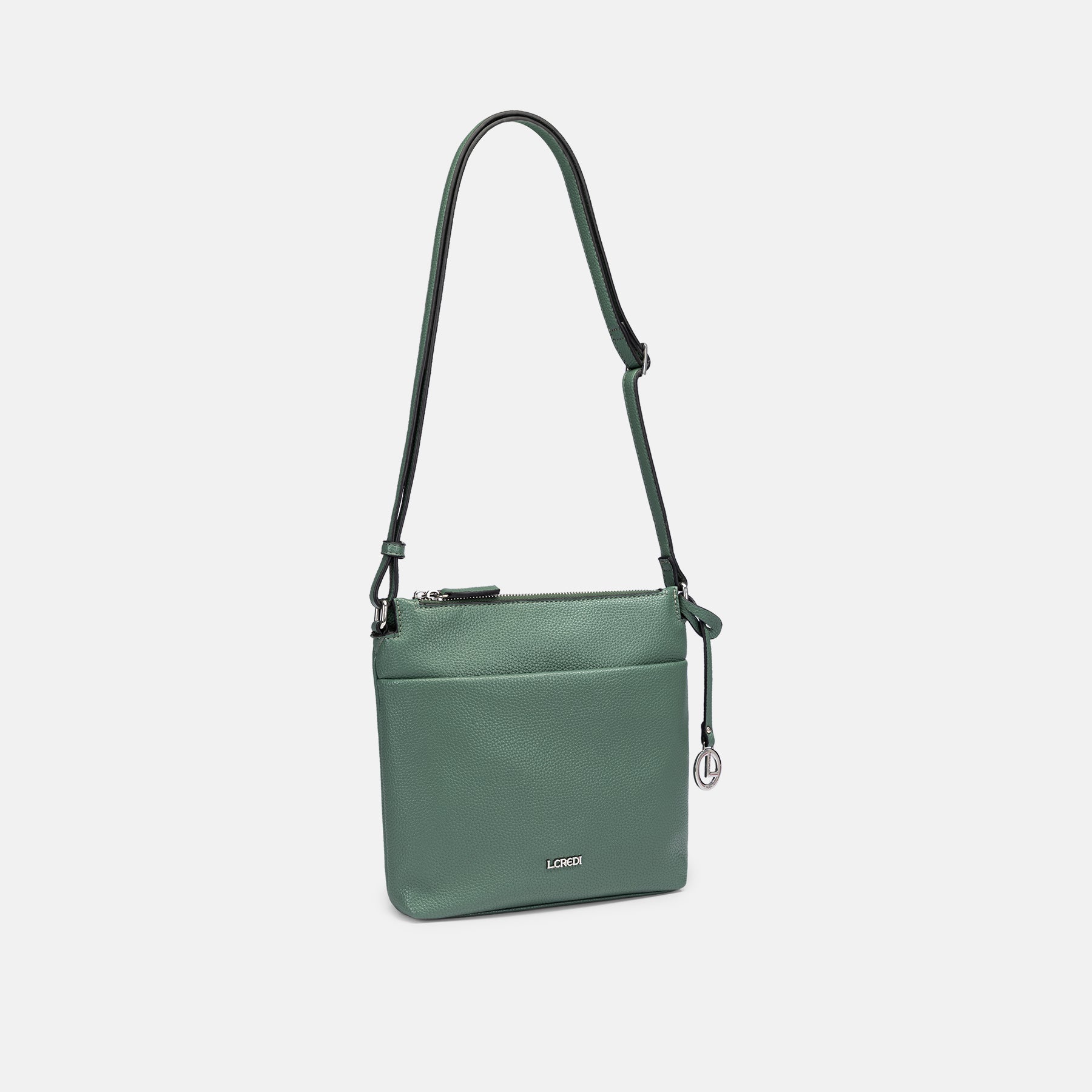 Umhängetasche deep green Ella Serie