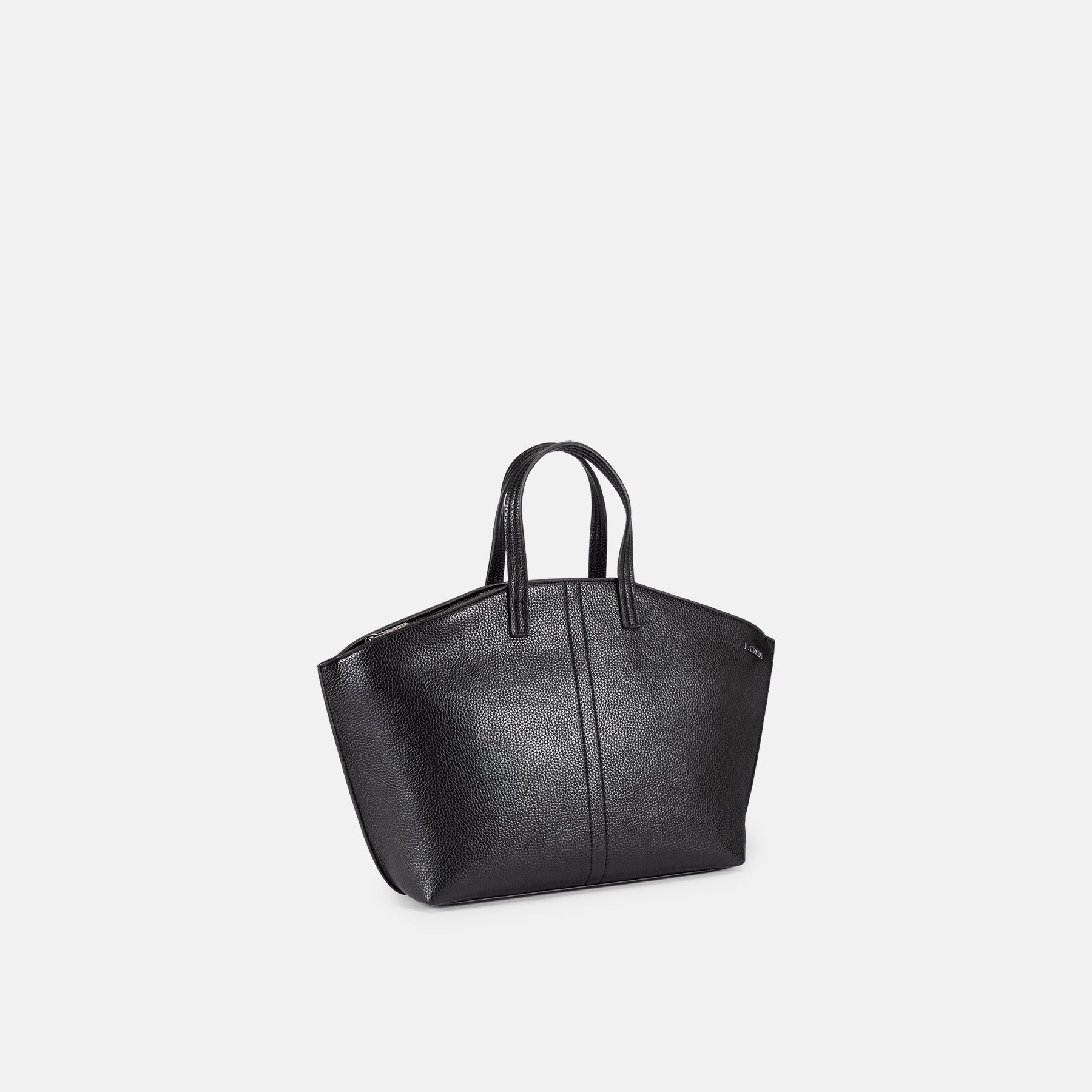 Henkeltasche schwarz Satine Serie