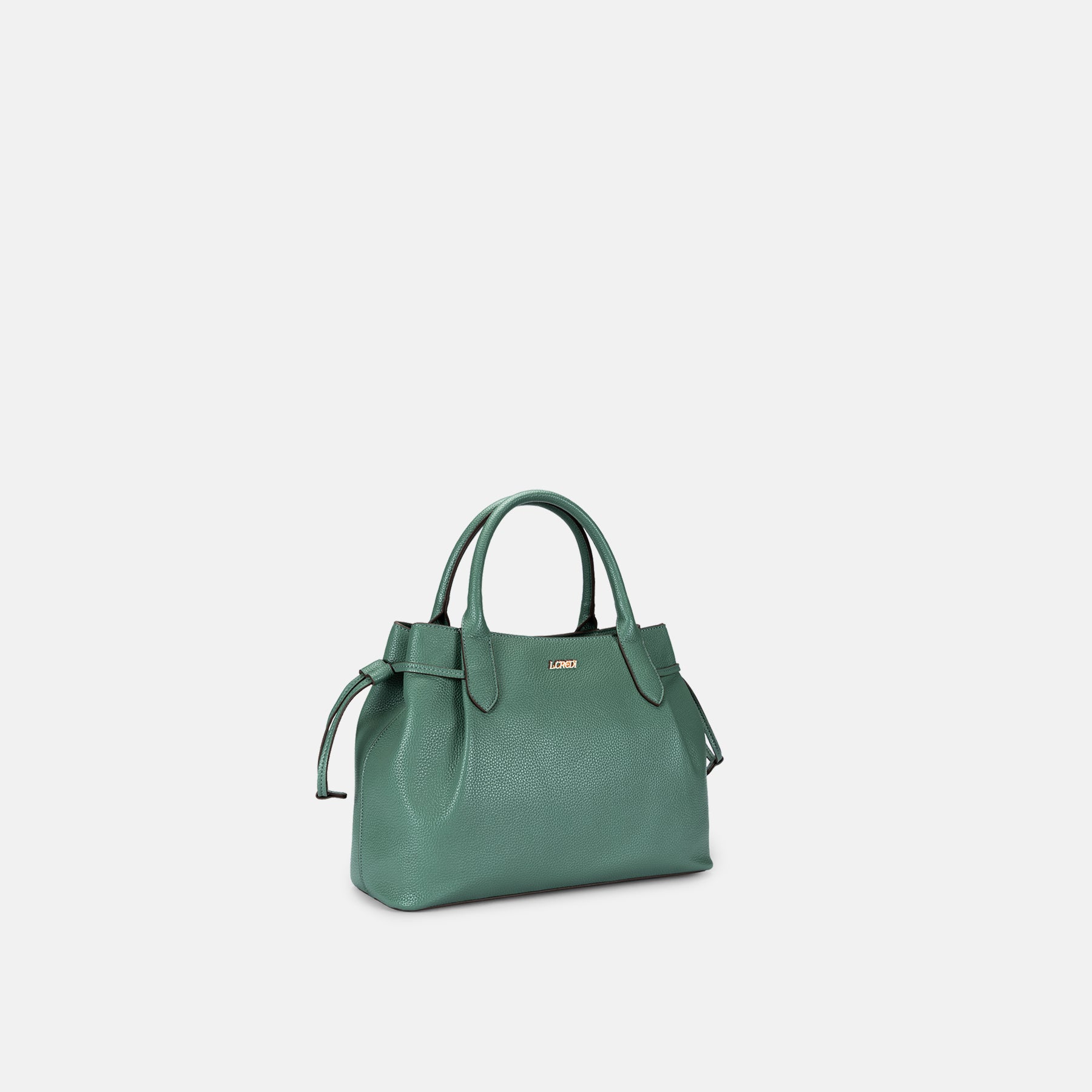 Henkeltasche deep green Sapphira Serie