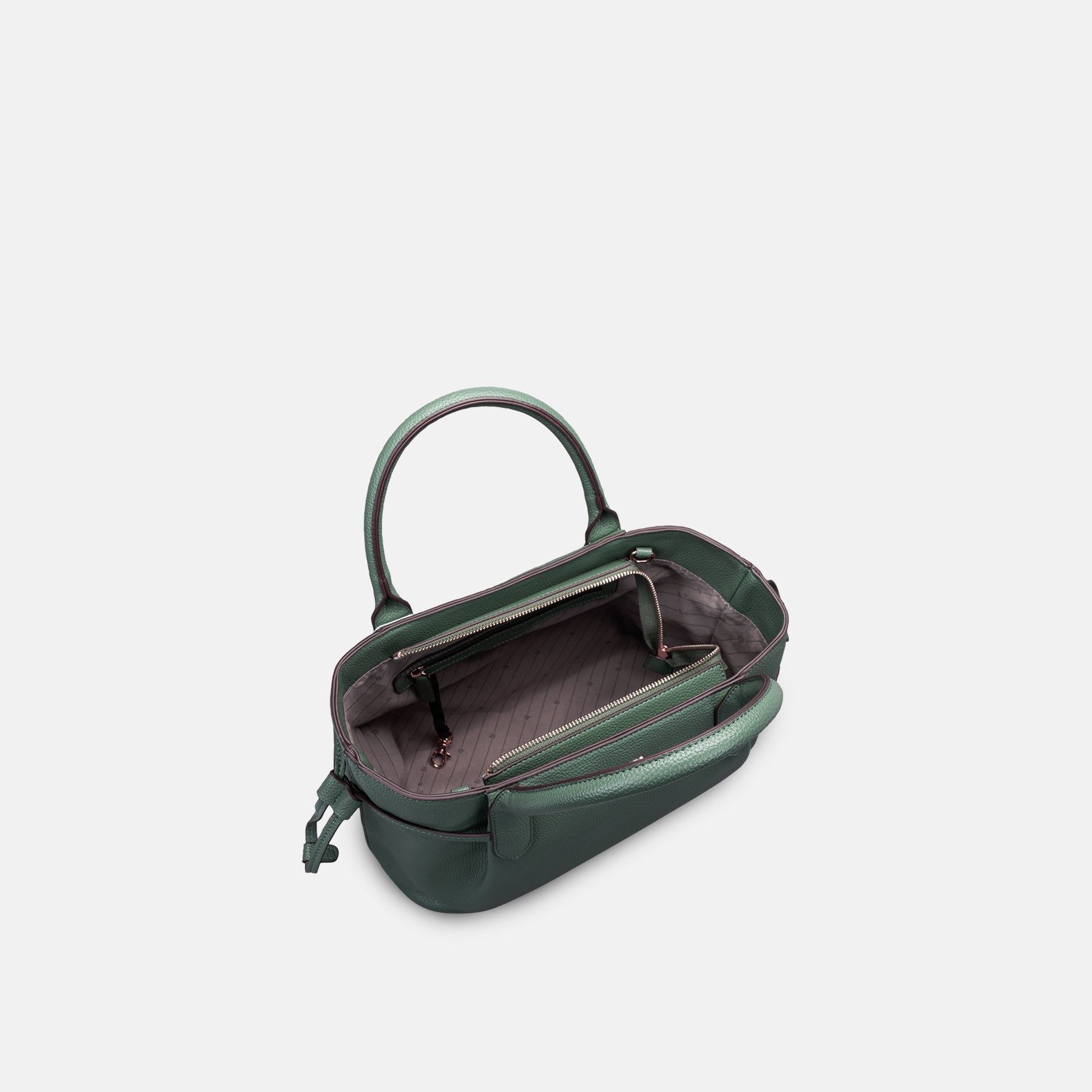 Henkeltasche deep green Sapphira Serie