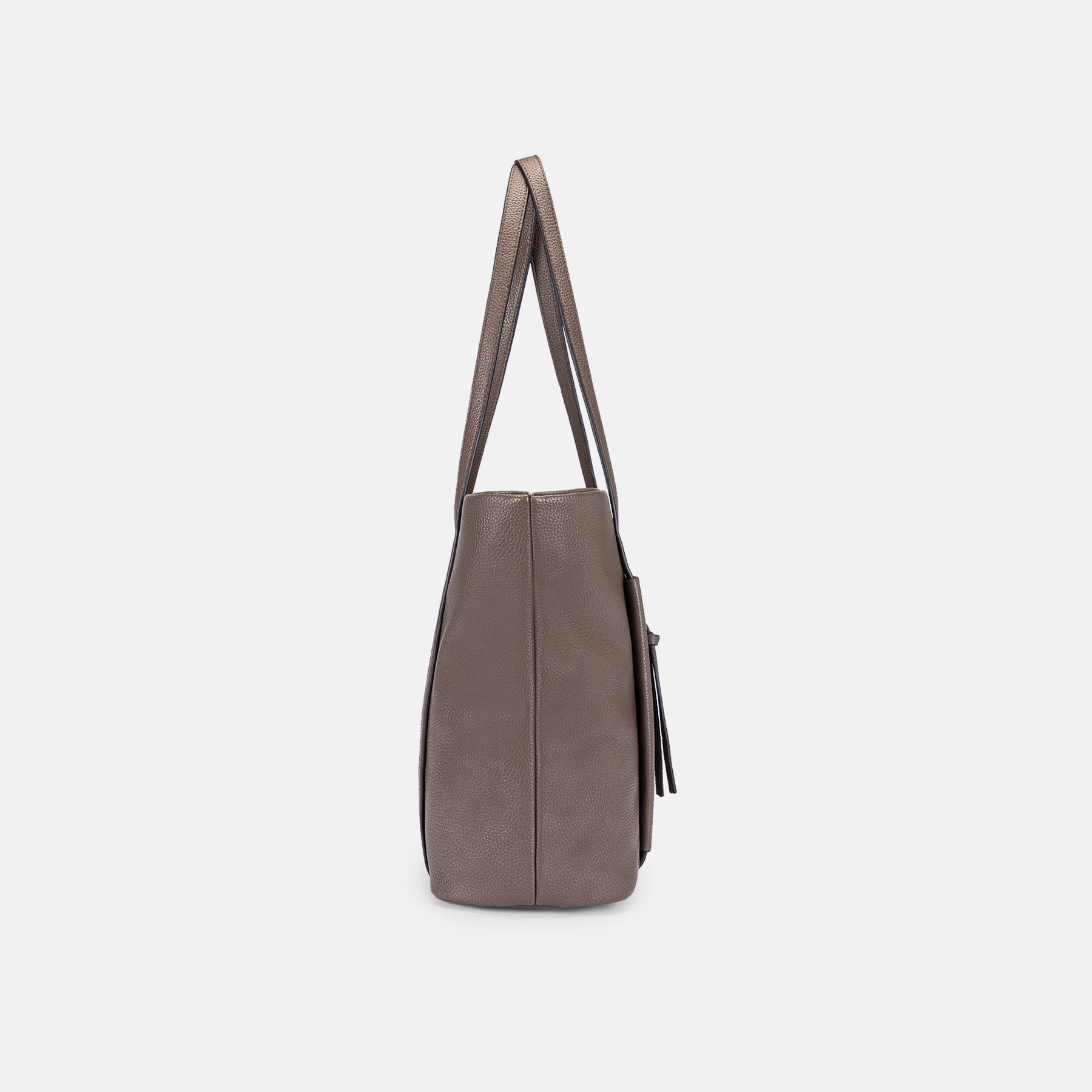 Shopper dark taupe Merle Serie