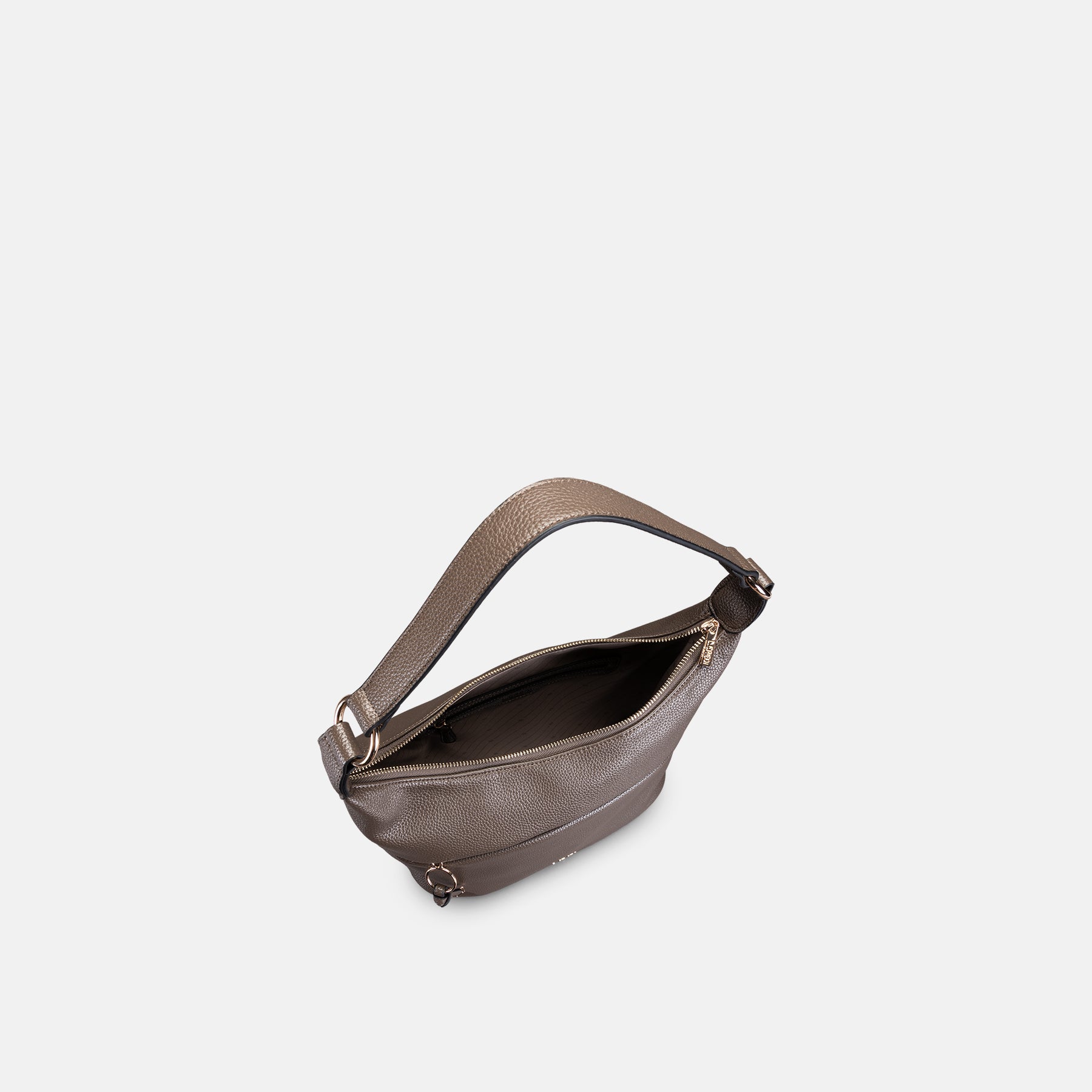 Hobo dark taupe Maite Serie