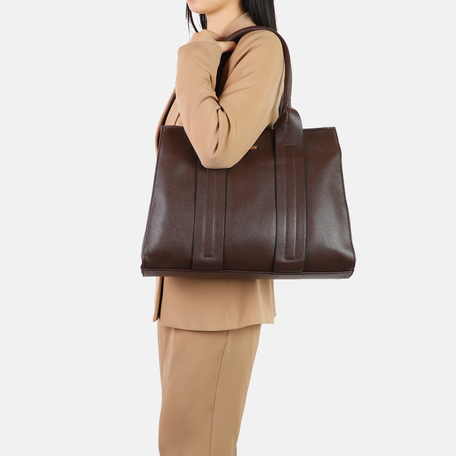 Shopper T-Chocolate Paria Serie - L.Credi Munich