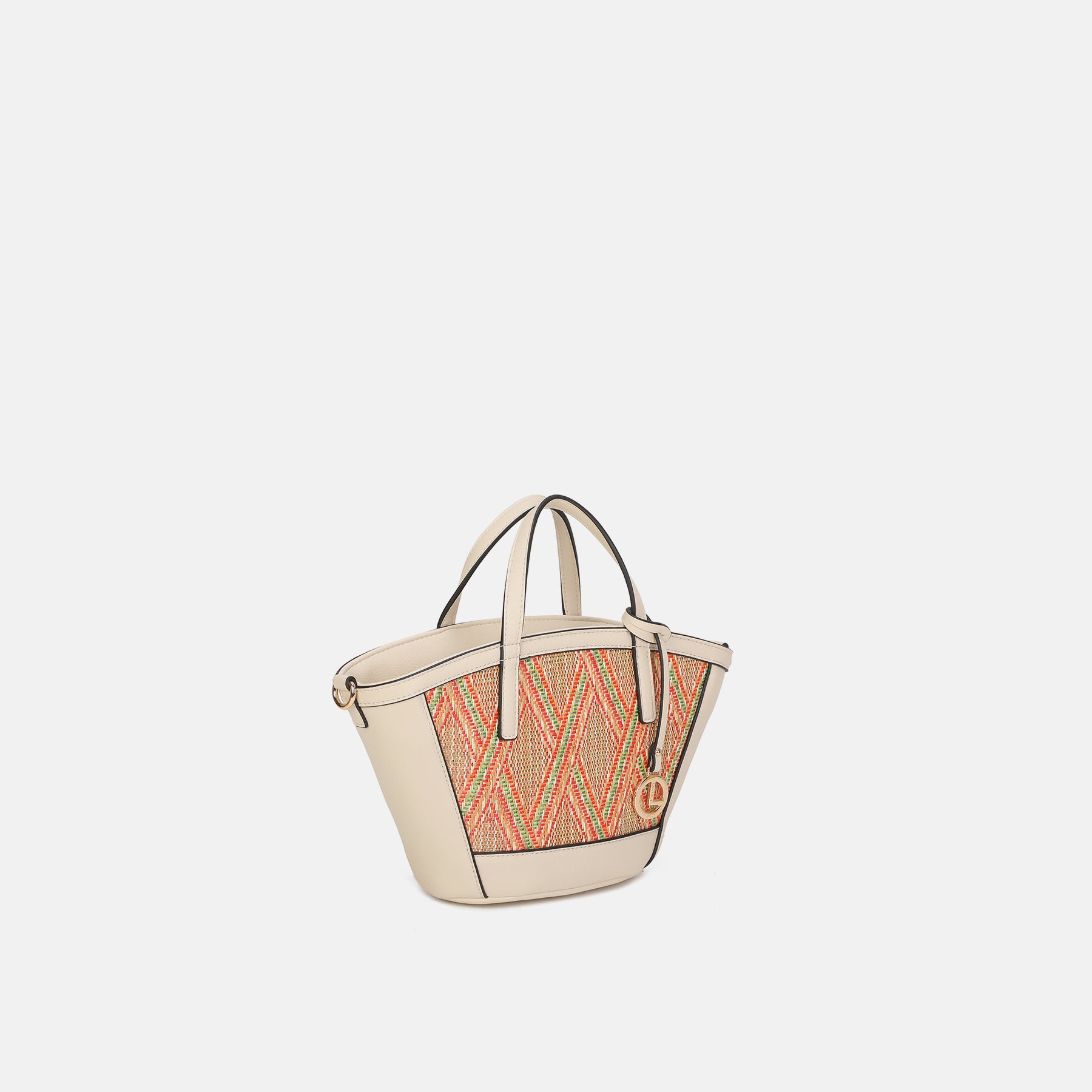 Henkeltasche T-Creme Regina Serie