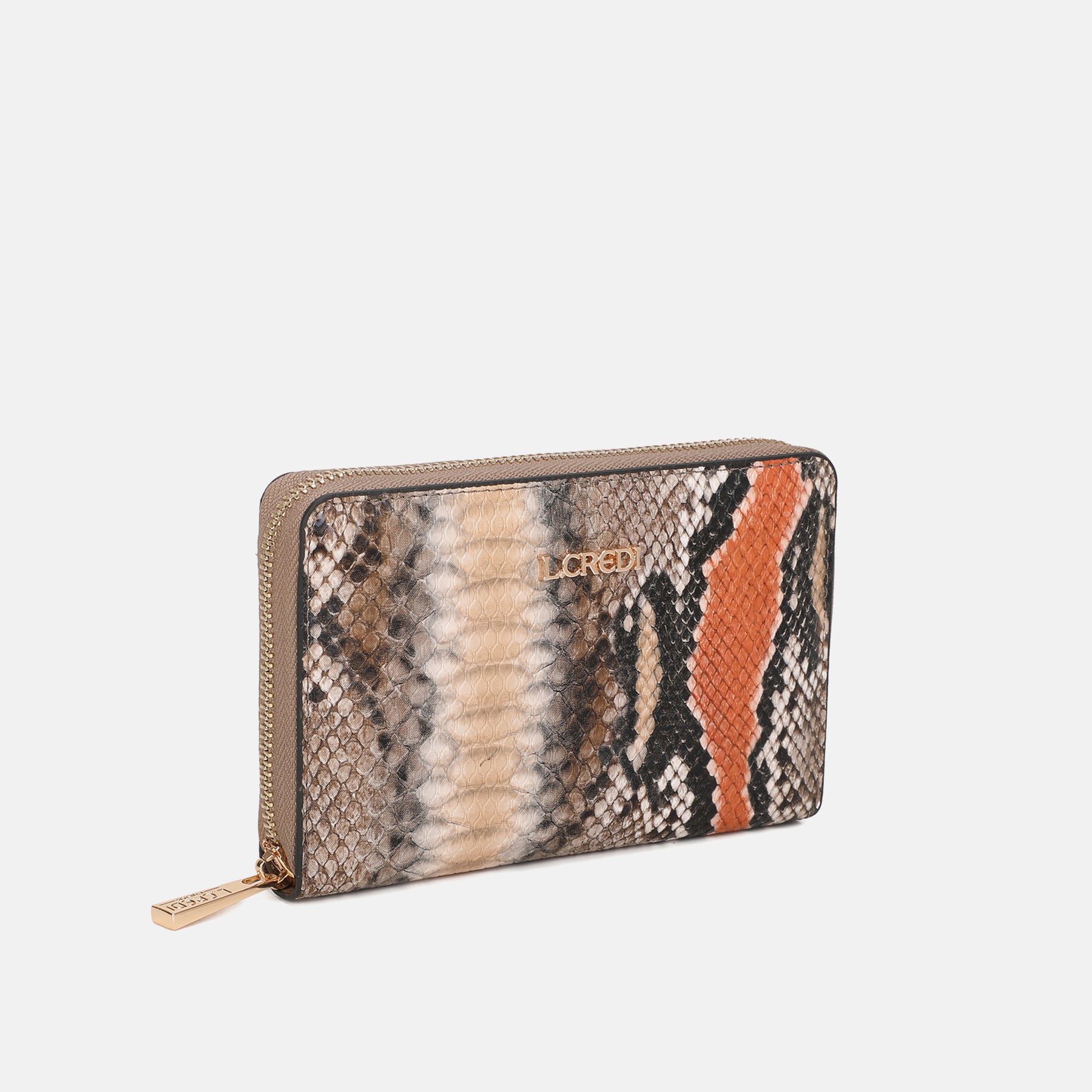 Portemonnaie Damen T-Black Multi Perenelle Serie