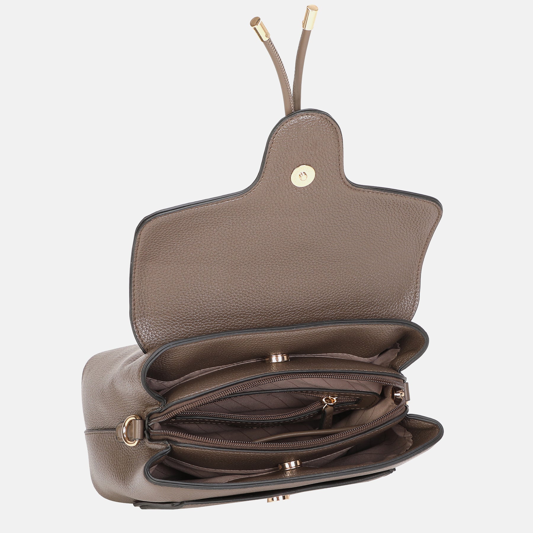 Umhängetasche T-Dark Taupe Paloma Serie