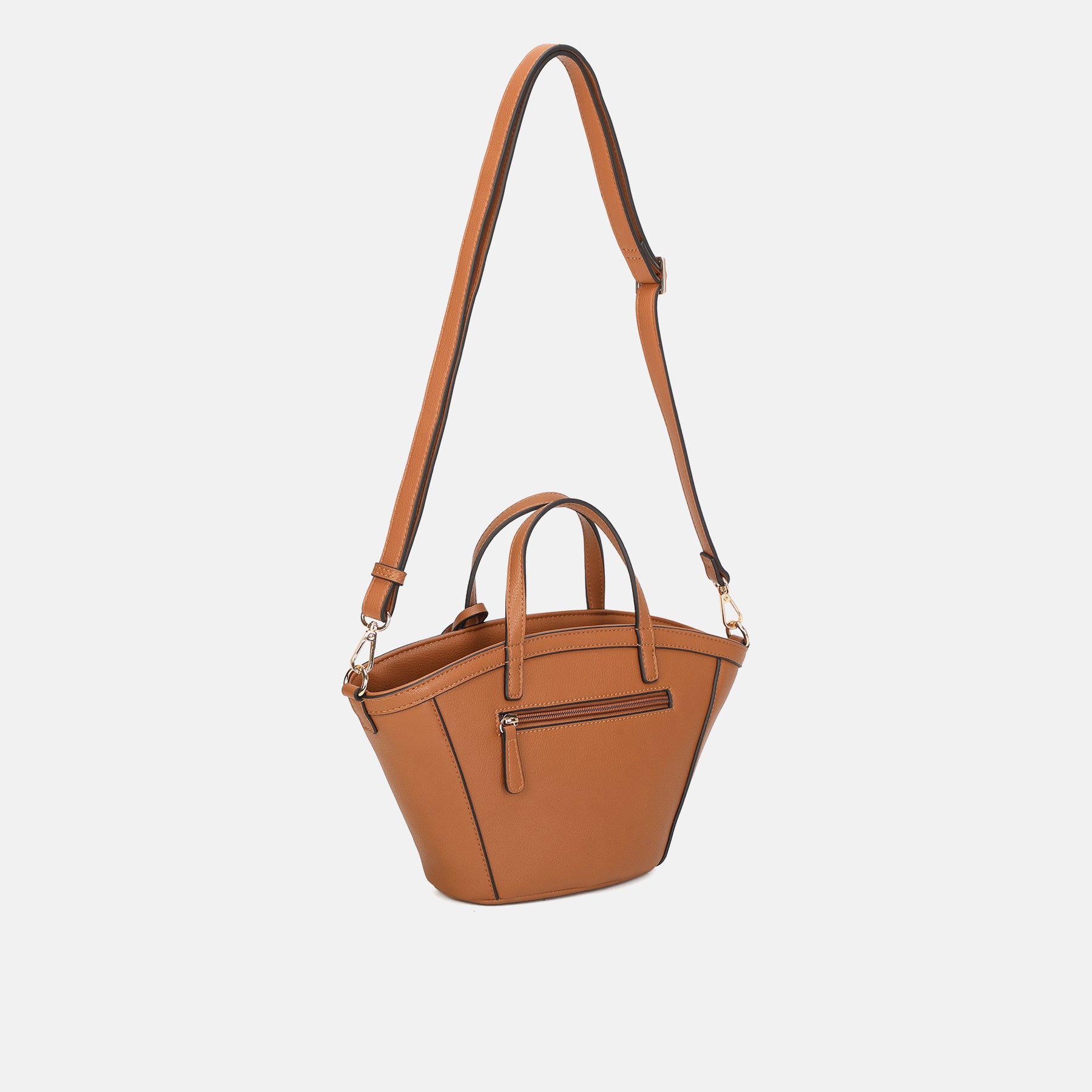 Henkeltasche T-Cognac Regina Serie