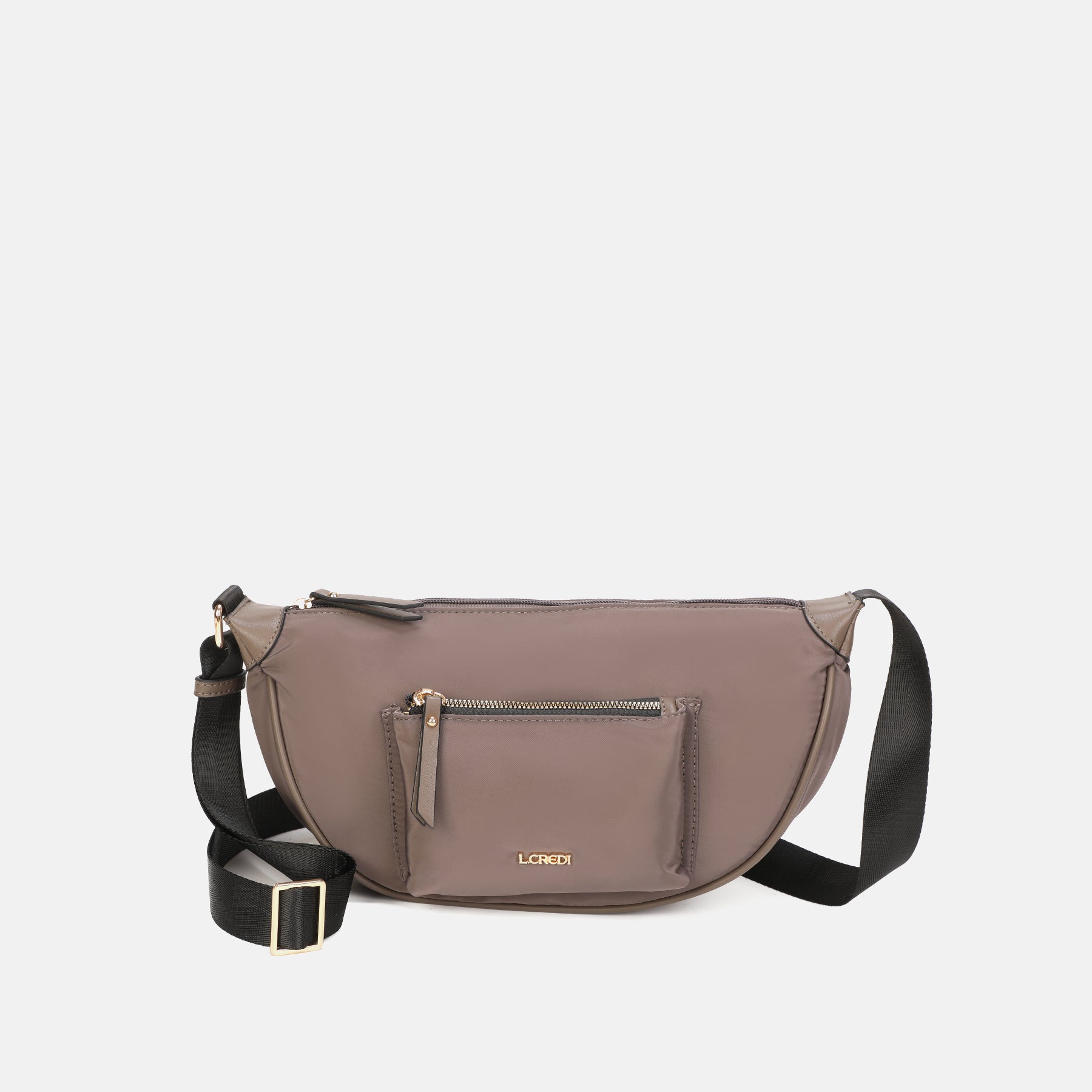 Umhängetasche T-Dark Taupe Odeta Serie