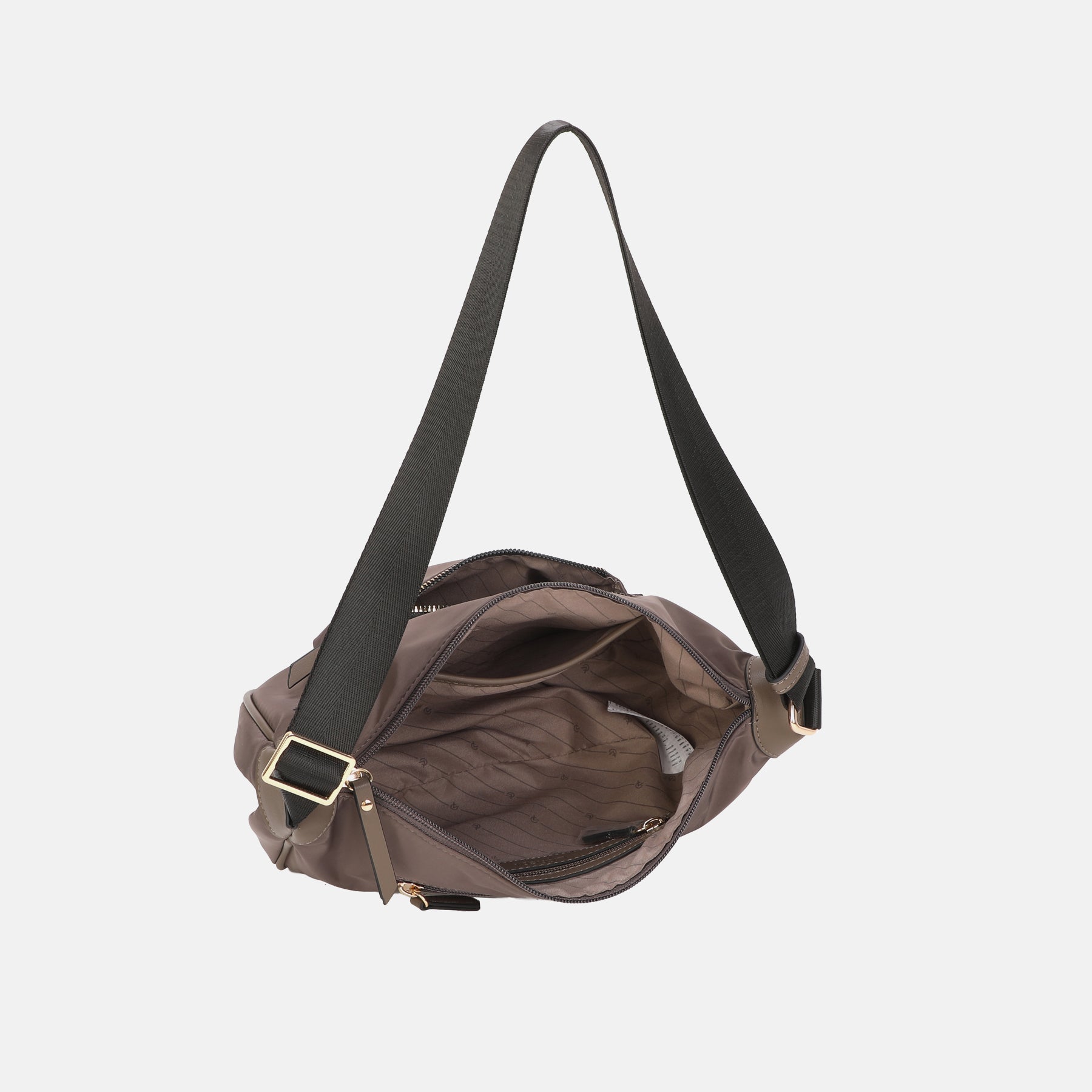 Umhängetasche T-Dark Taupe Odeta Serie