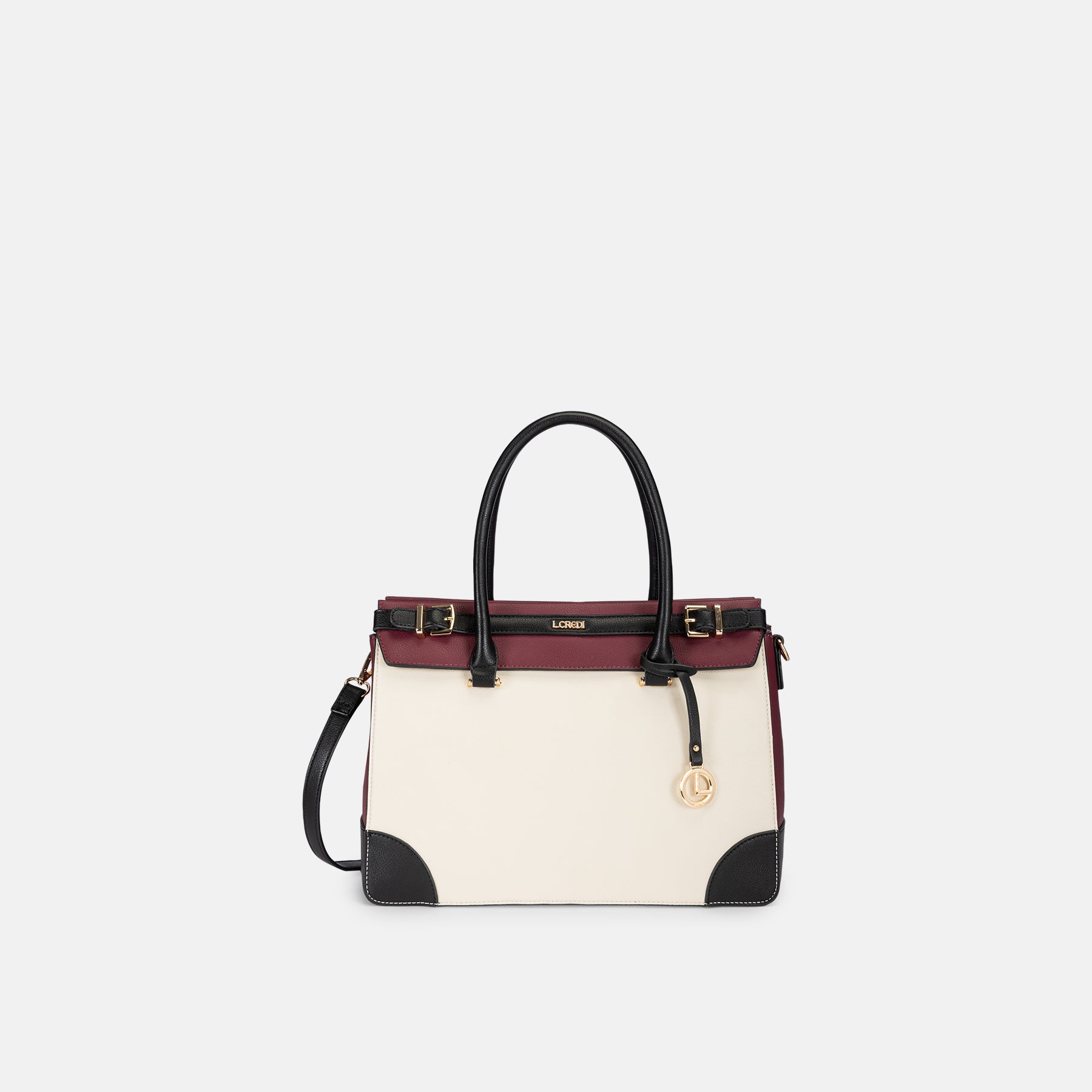 Henkeltasche cherry shade mix Solivette Serie