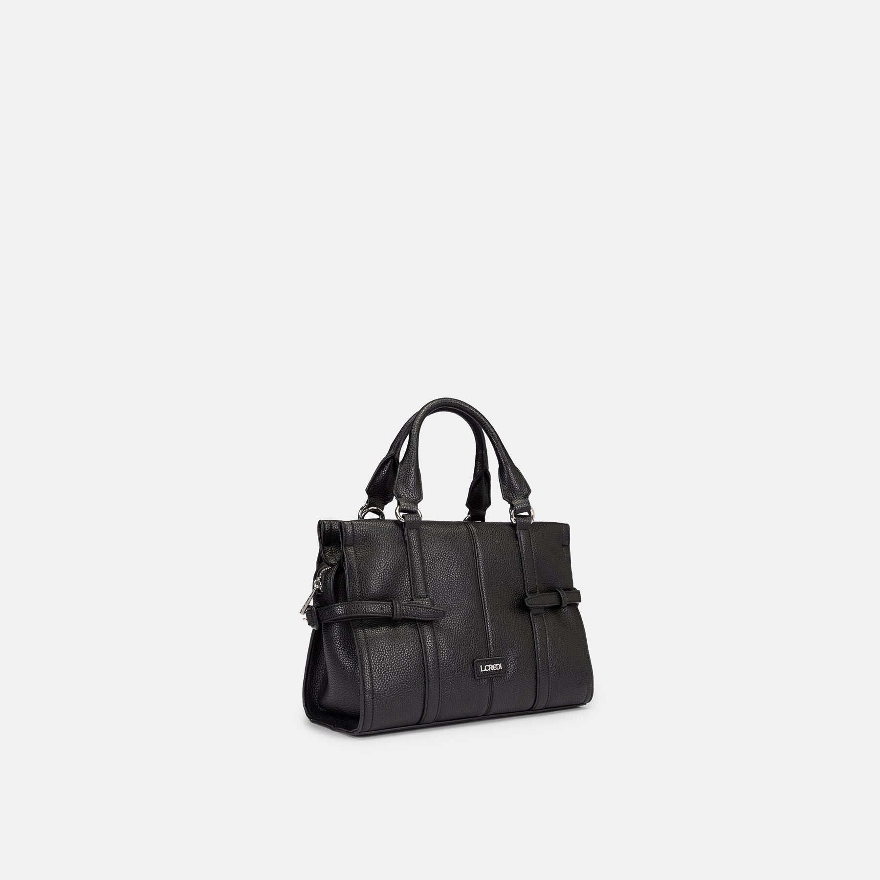 Henkeltasche schwarz Seraphina Serie