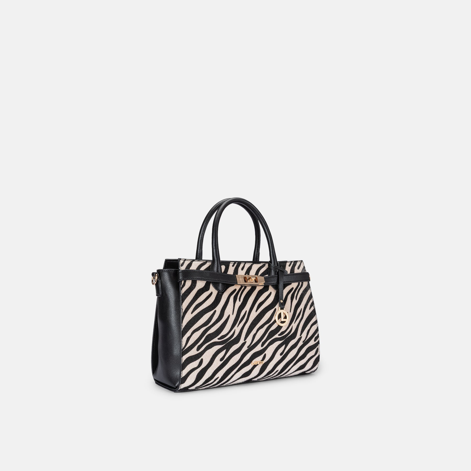 Henkeltasche schwarz / mix Subira Serie