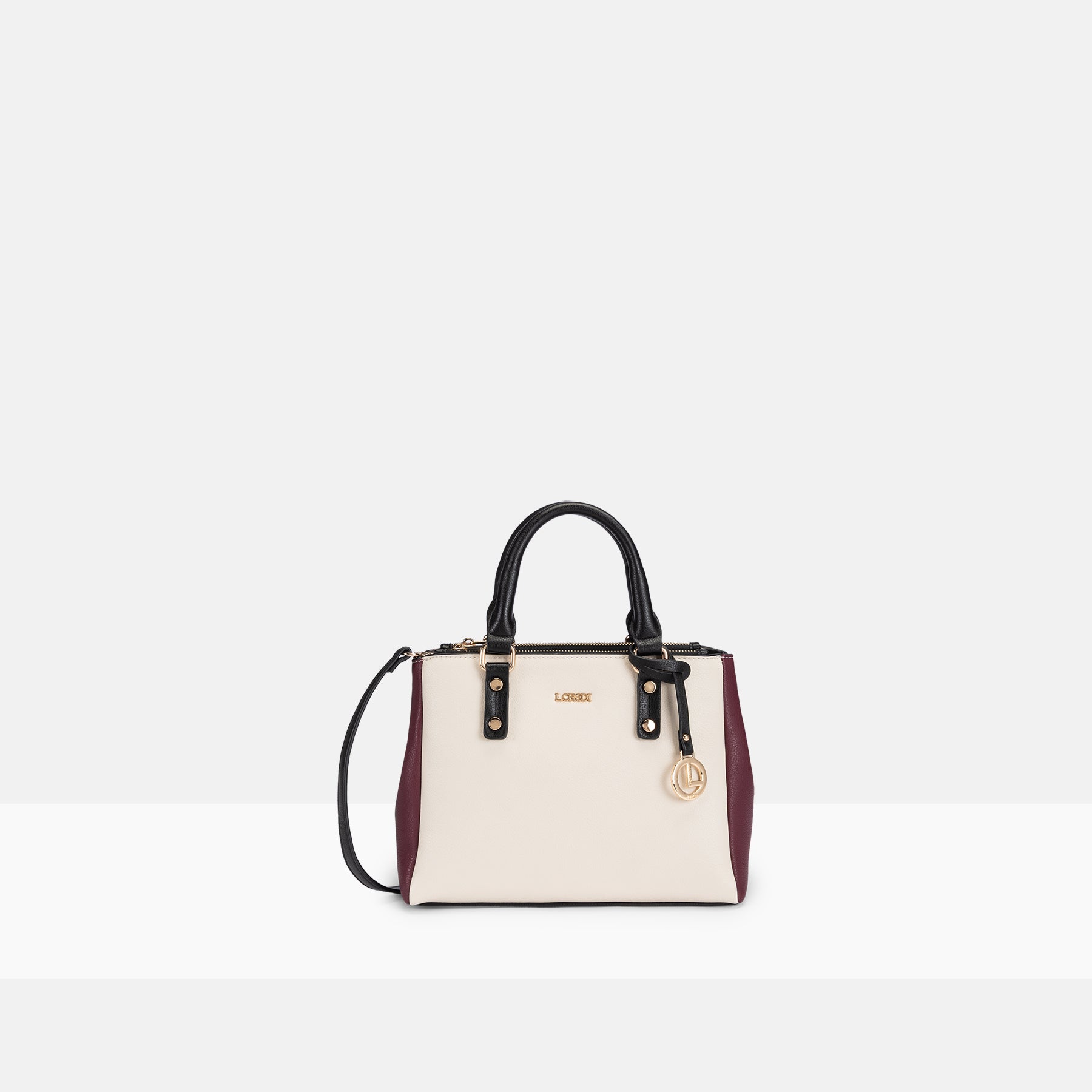 Henkeltasche cherry shade mix Solivette Serie
