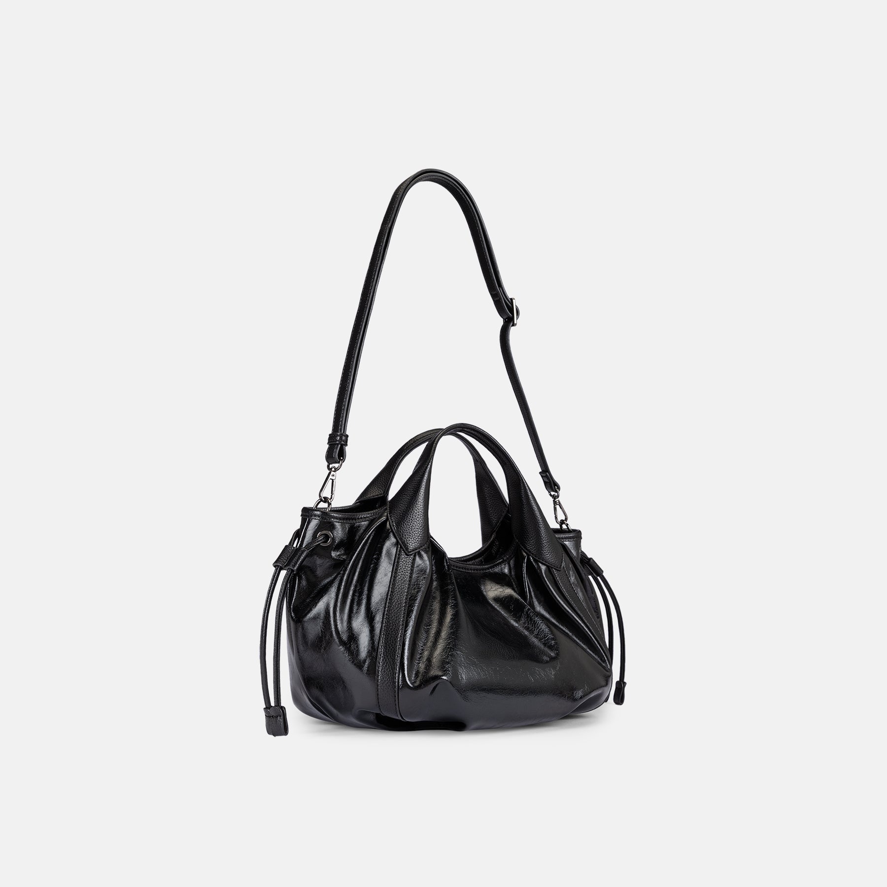 Henkeltasche schwarz Saphi Serie