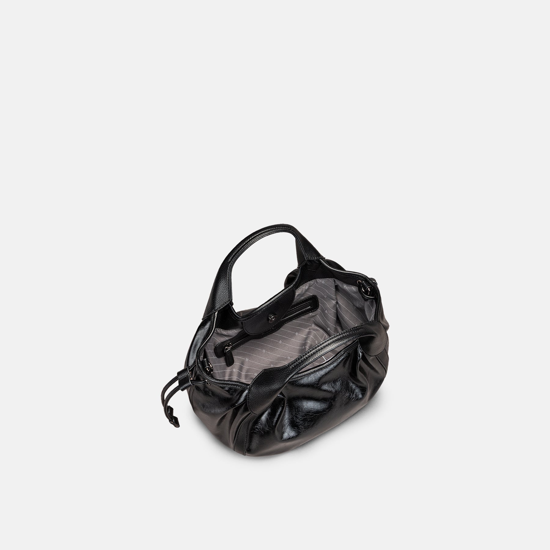 Henkeltasche schwarz Saphi Serie