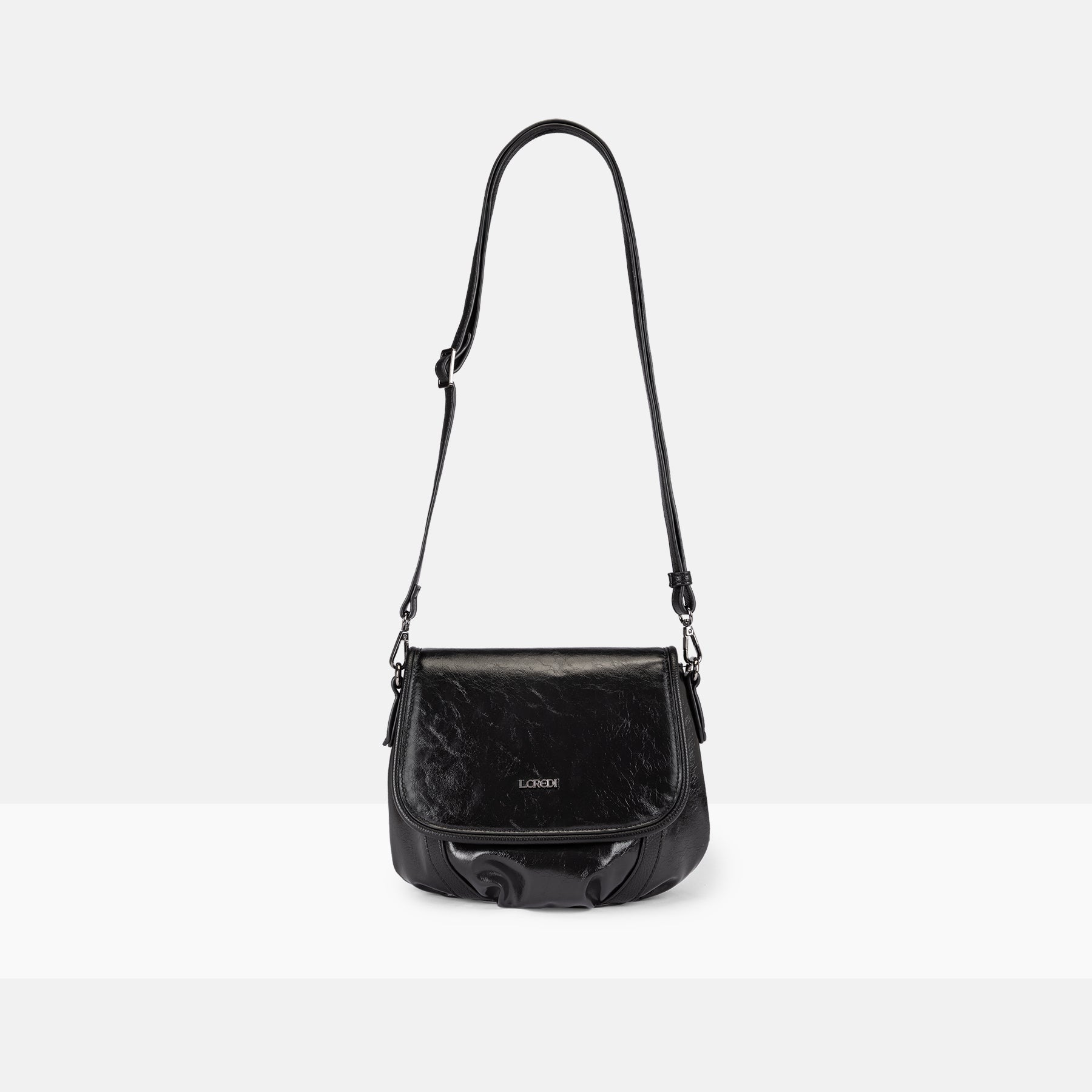 Umhängetasche schwarz Saphi Serie