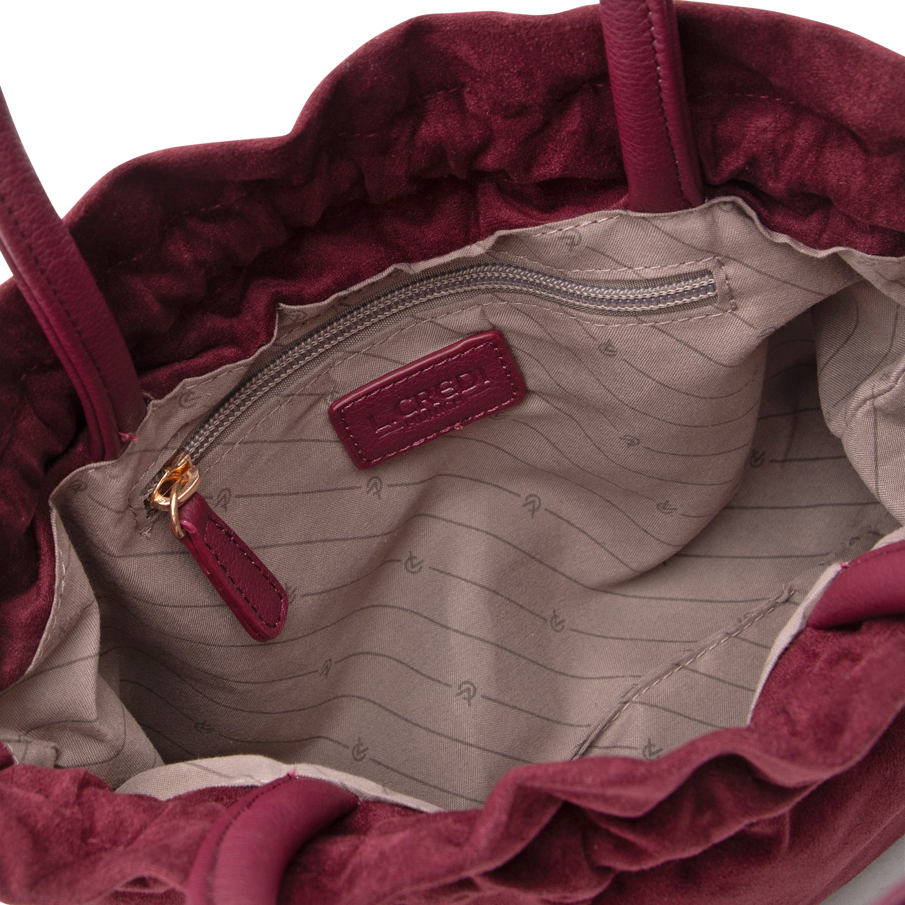 Sopherl Umhängetasche cherry shade - L.Credi Munich
