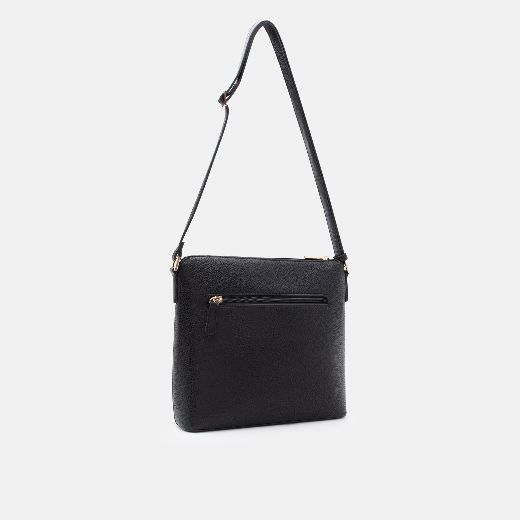 Umhängetasche schwarz Sobina Serie - L.Credi Munich