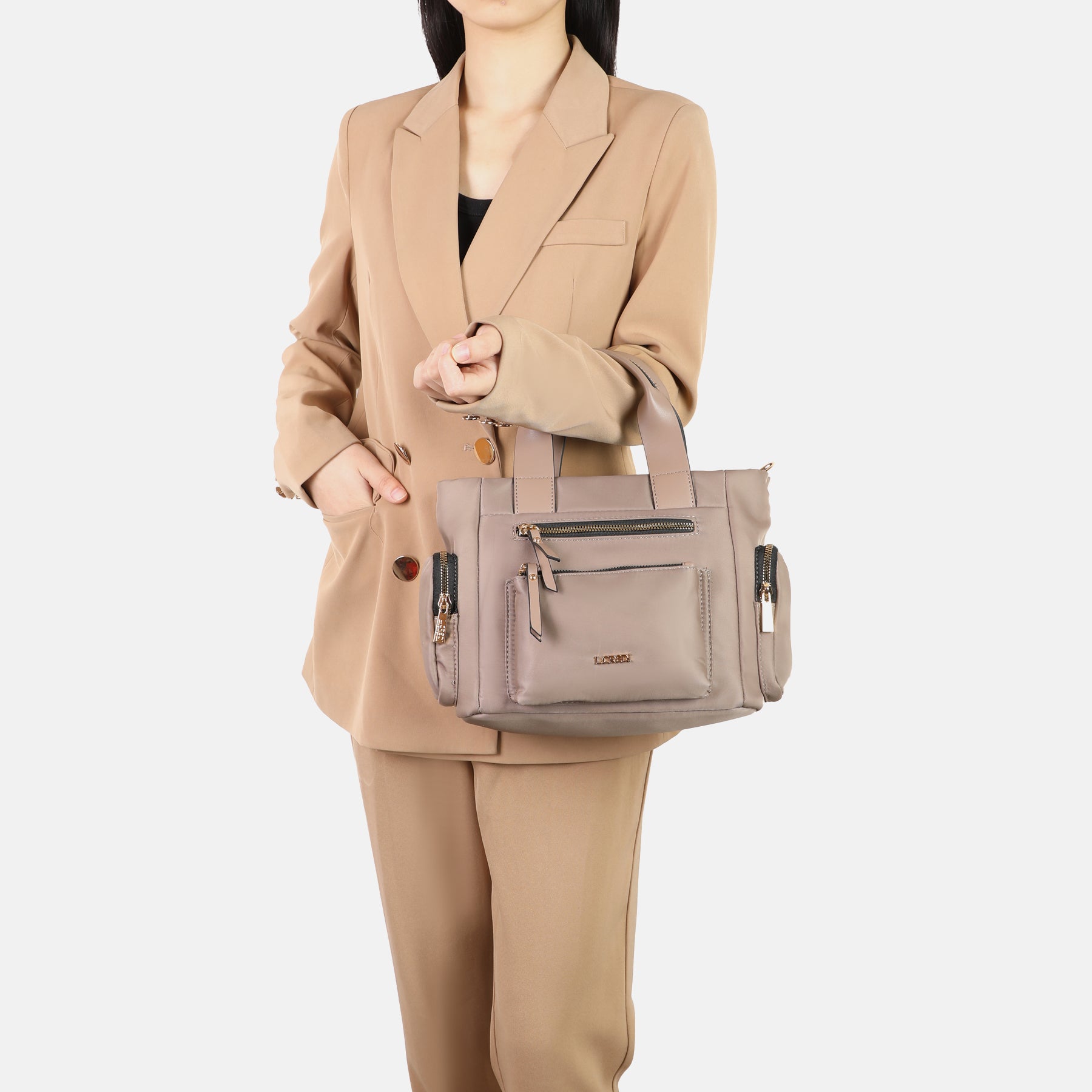 Shopper T-Taupe Odeta Serie