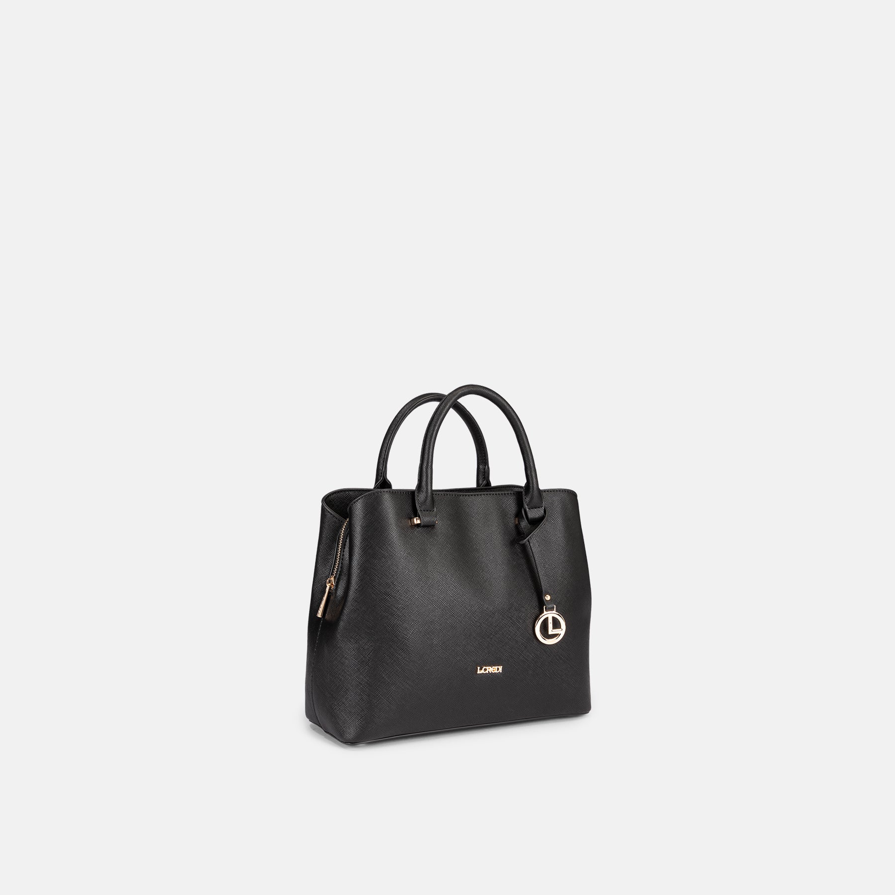 Henkeltasche schwarz Poema Serie