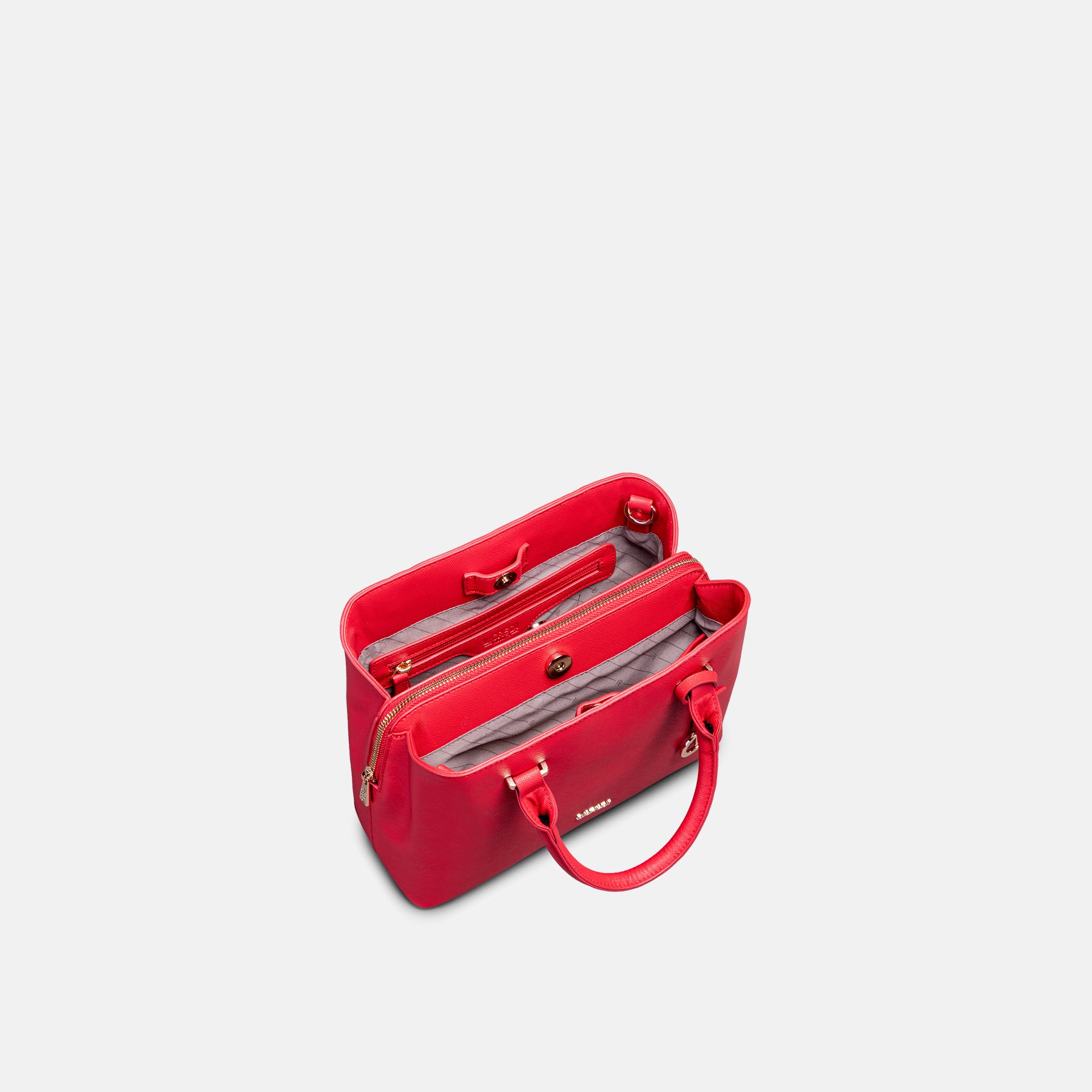 Henkeltasche rot Poema Serie