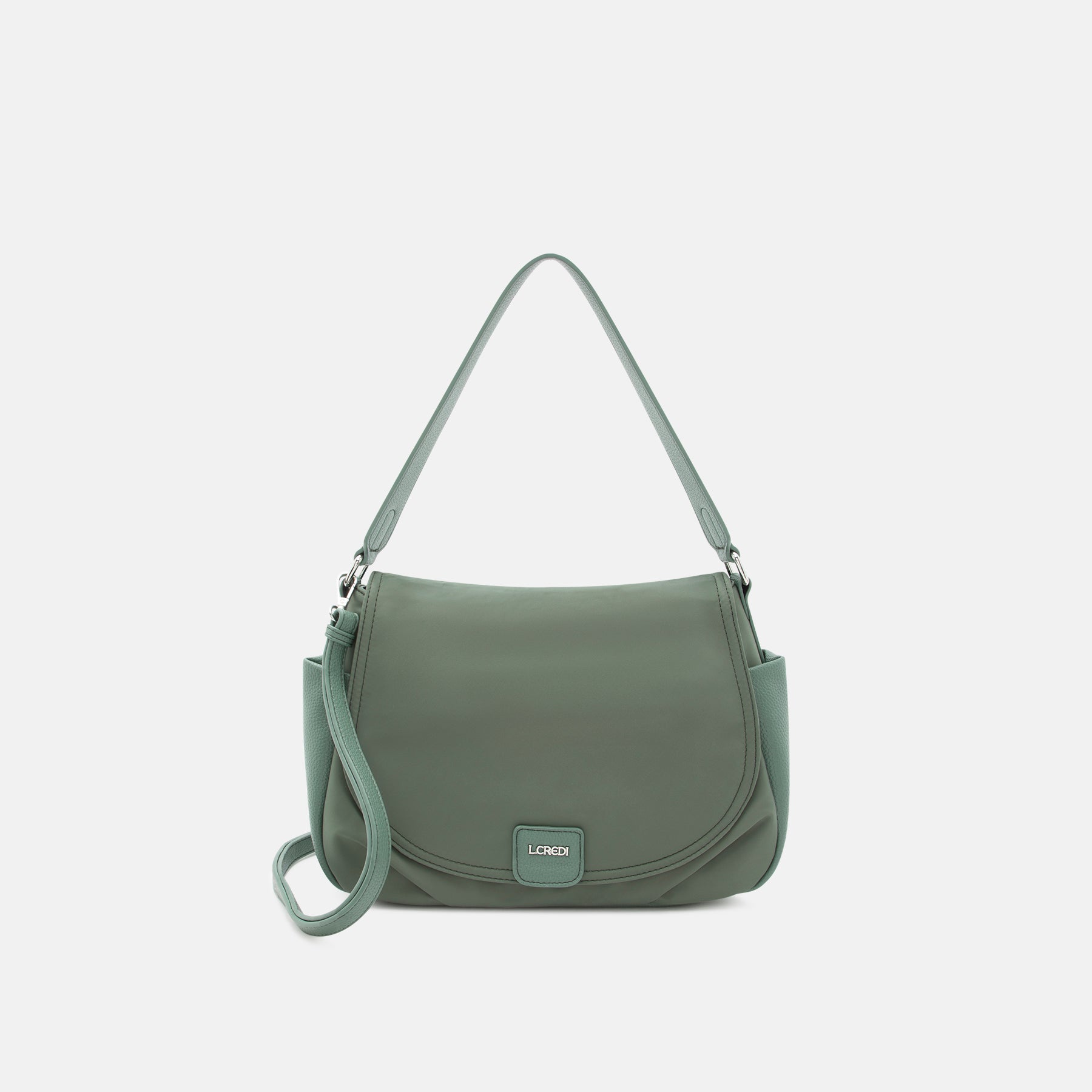 Henkeltasche deep green Sadma Serie - L.Credi Munich