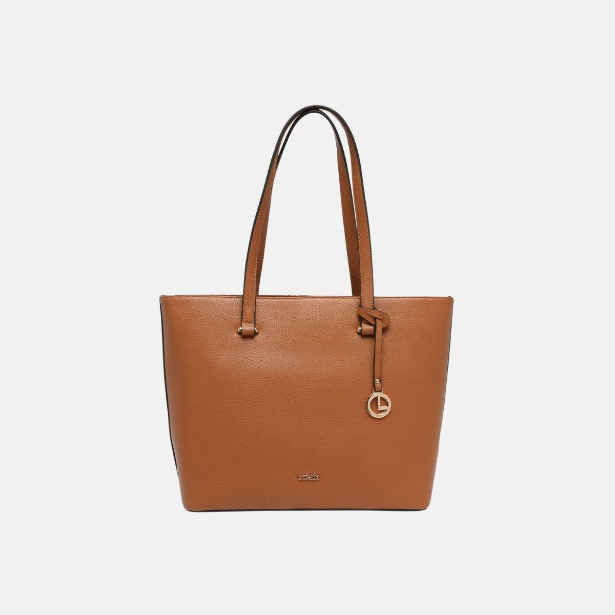 L. Credi Maxima Shopper cognac