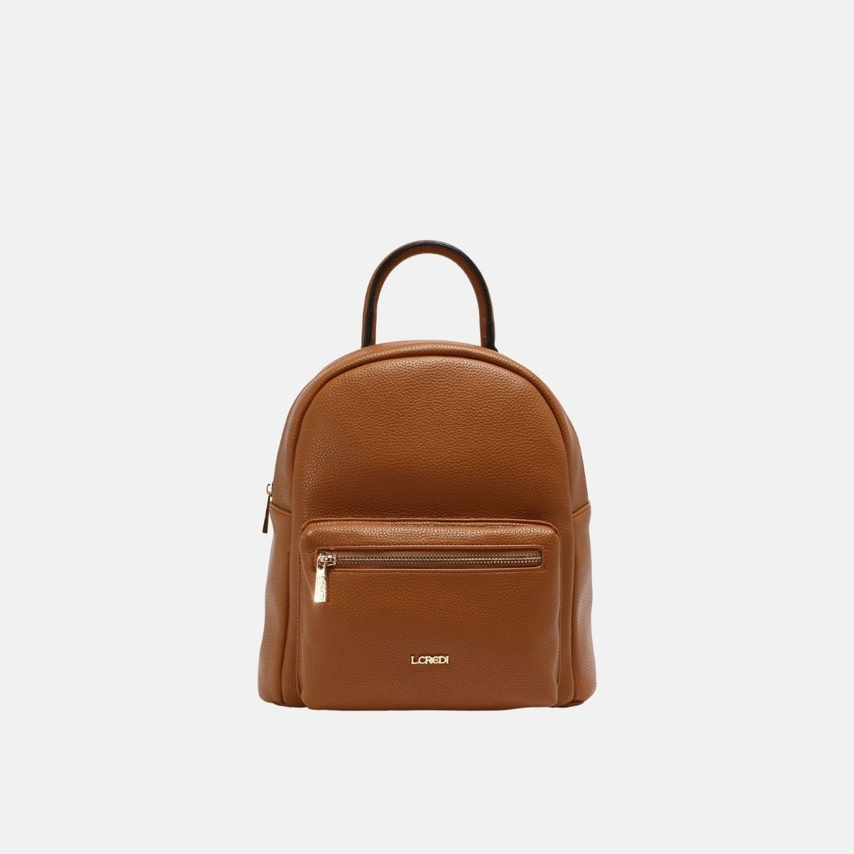 L. Credi Budapest Rucksack cognac