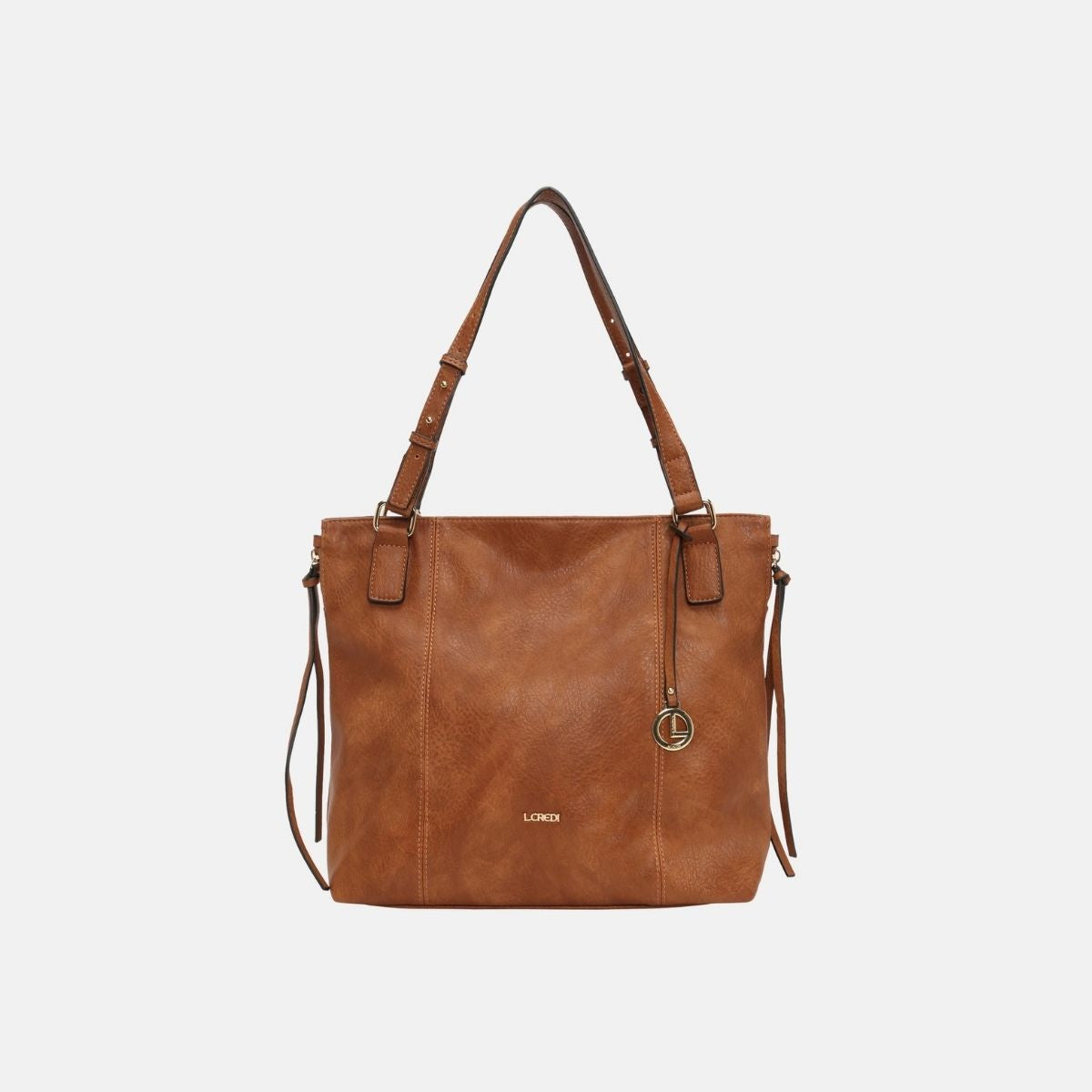 L. Credi Jana Shopper cognac