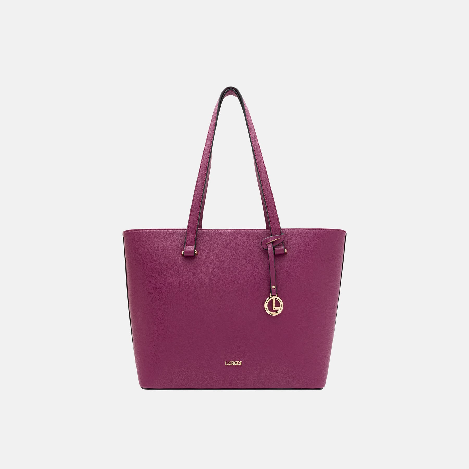 L. Credi Filippa Shopper plum