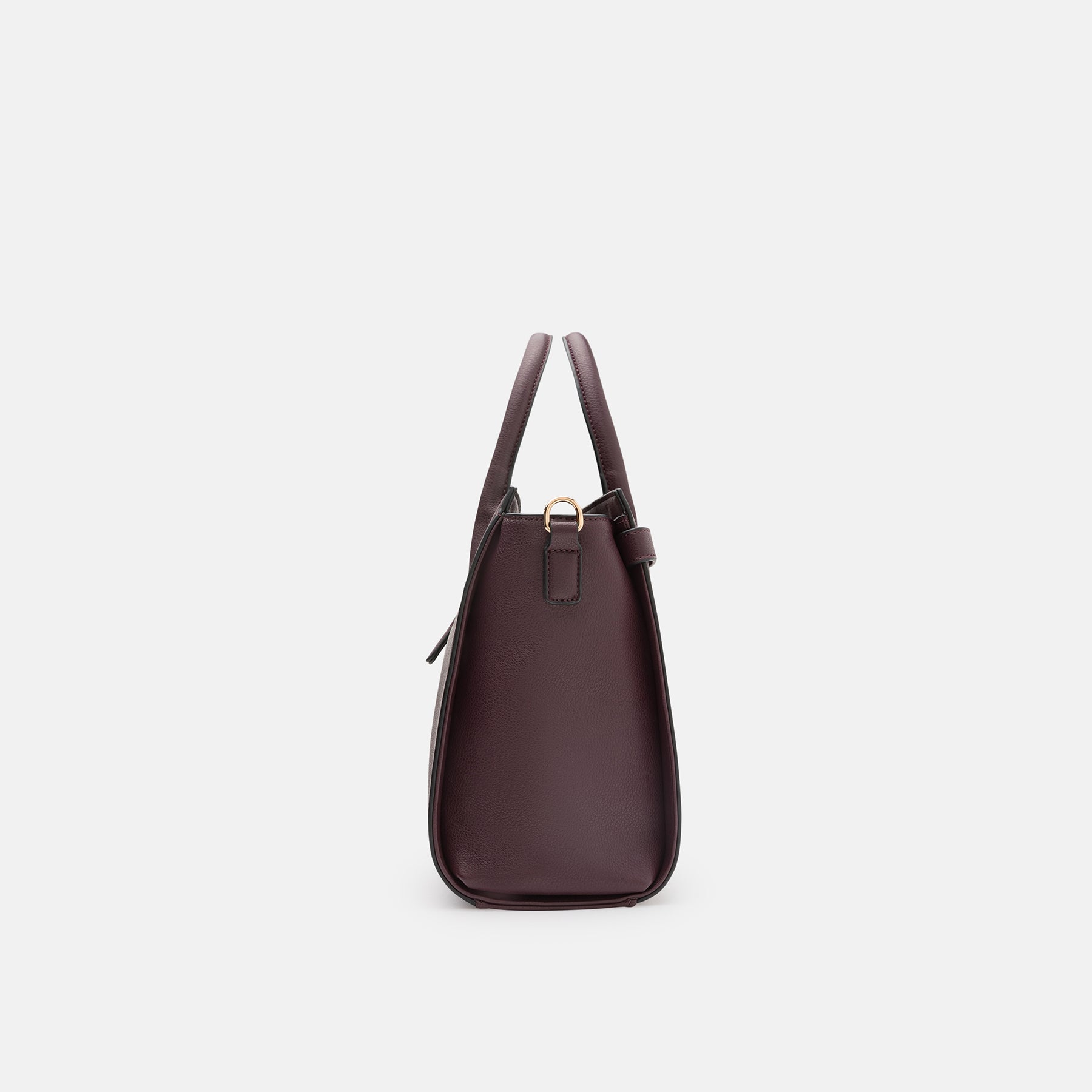 Konstanze handle bag dark plum