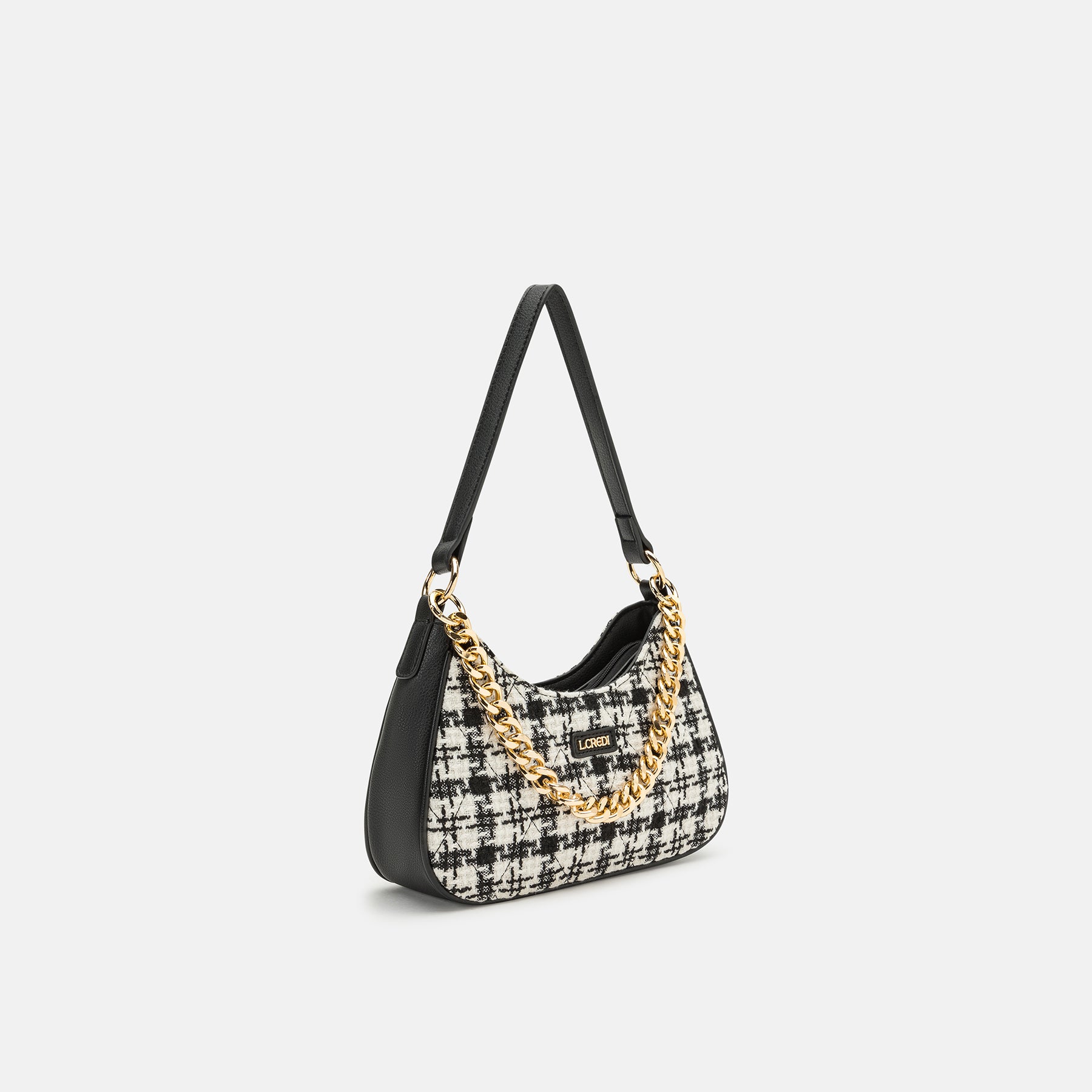 Naissa Hobo black / offwhite