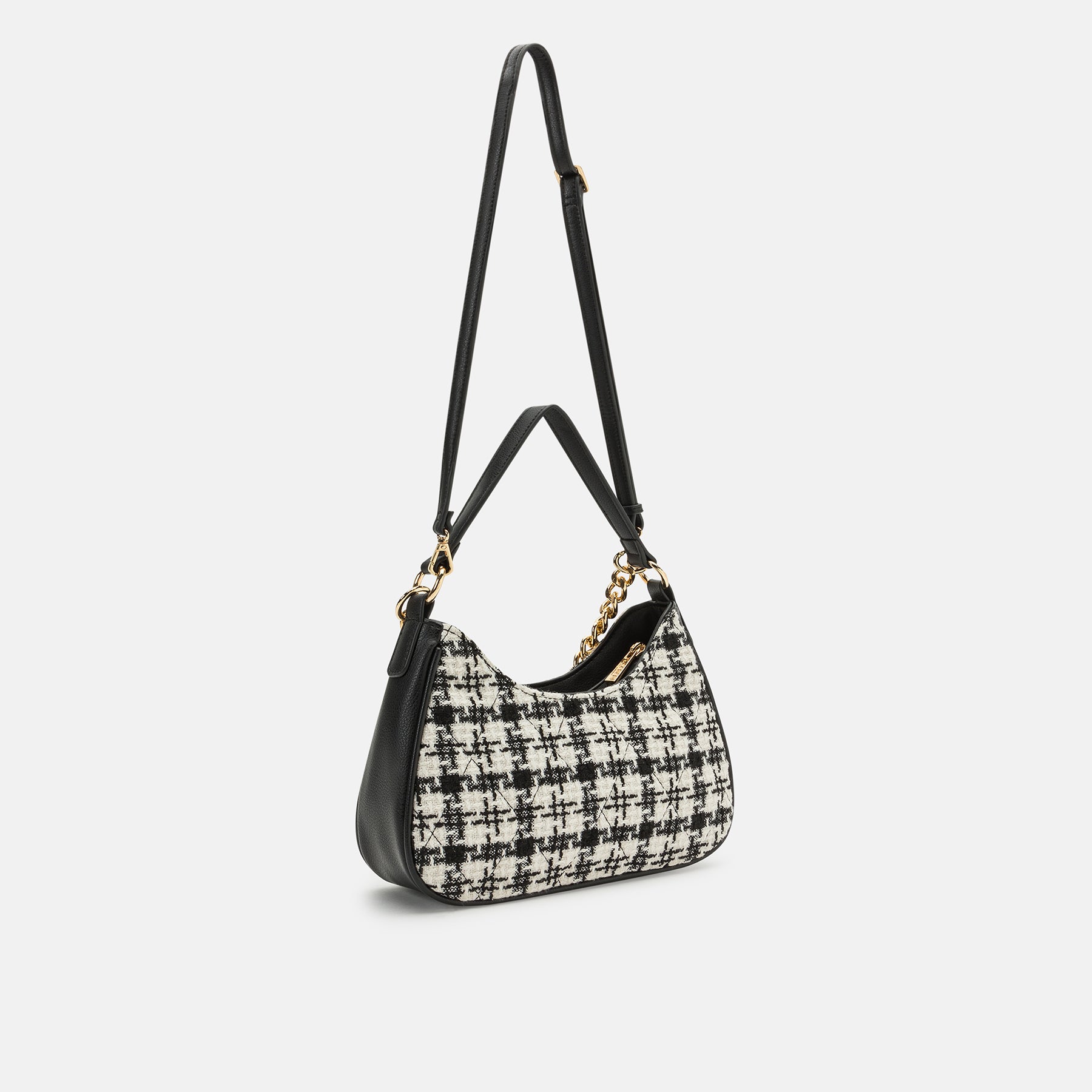 Naissa Hobo black / offwhite