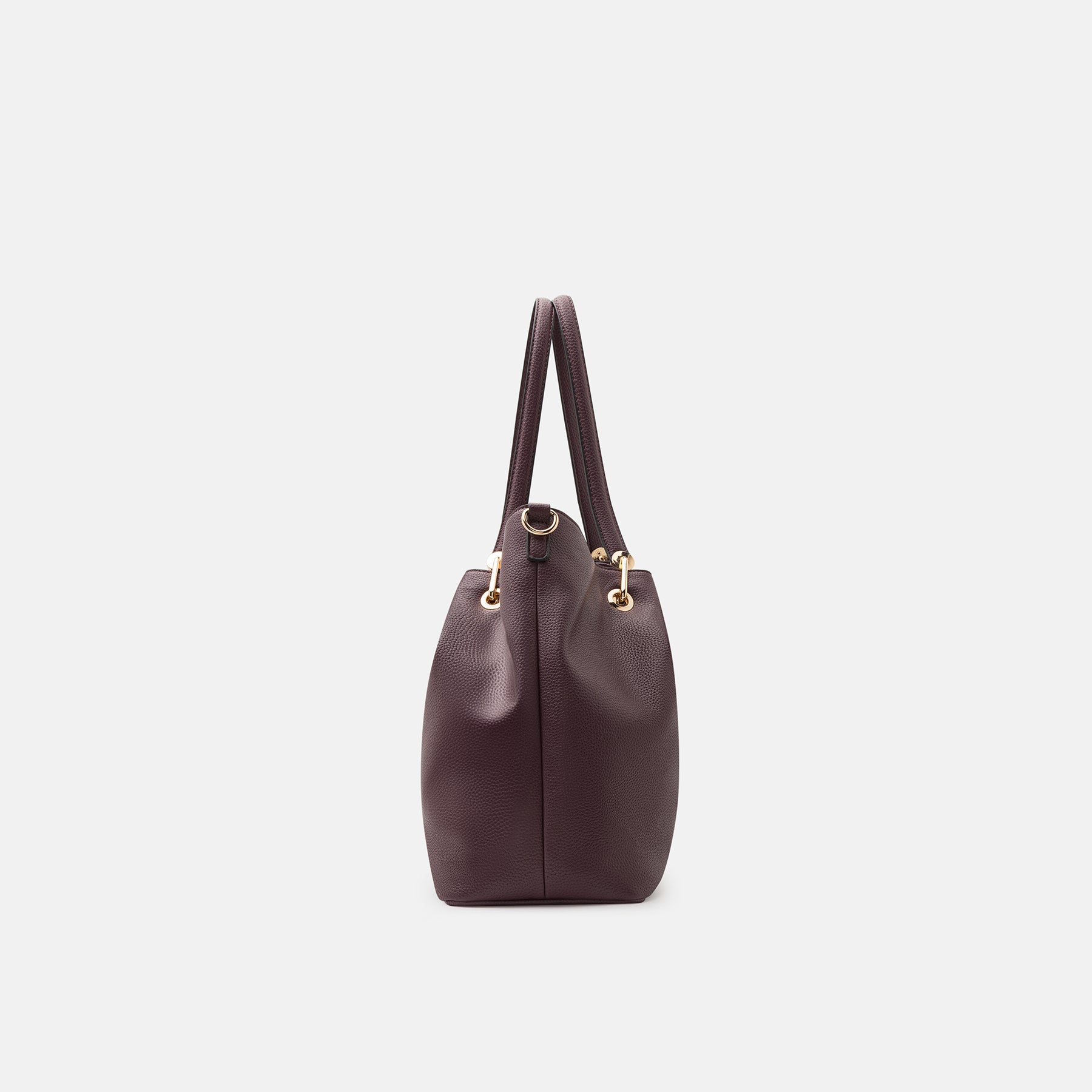 Ebony Shopper dark plum