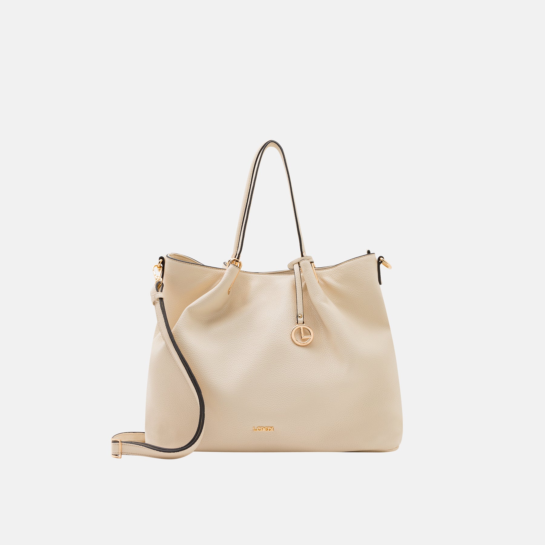 L. Credi Ebony Shopper creme