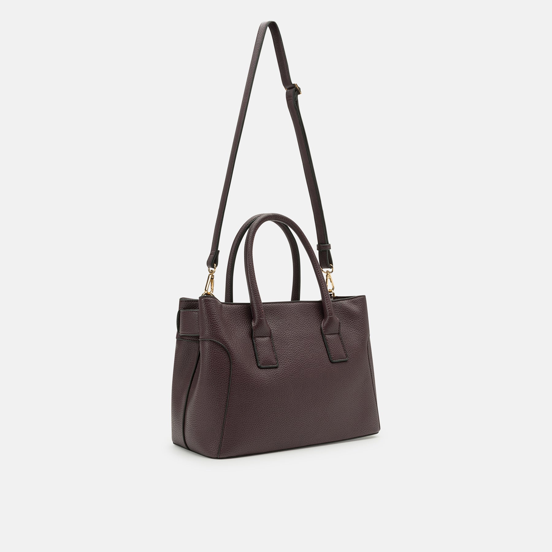 Nadira Henkeltasche dark plum