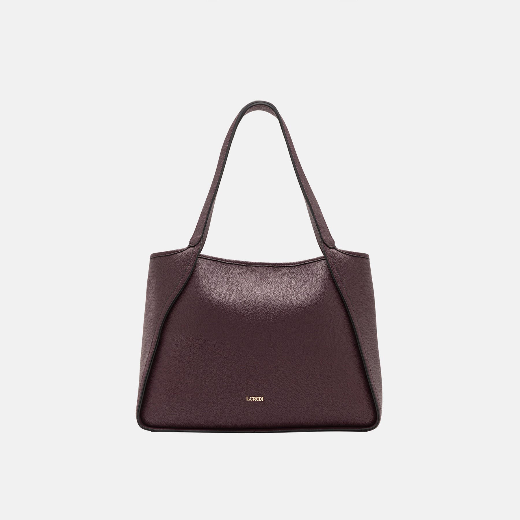 L. Credi Numa Shopper dark plum