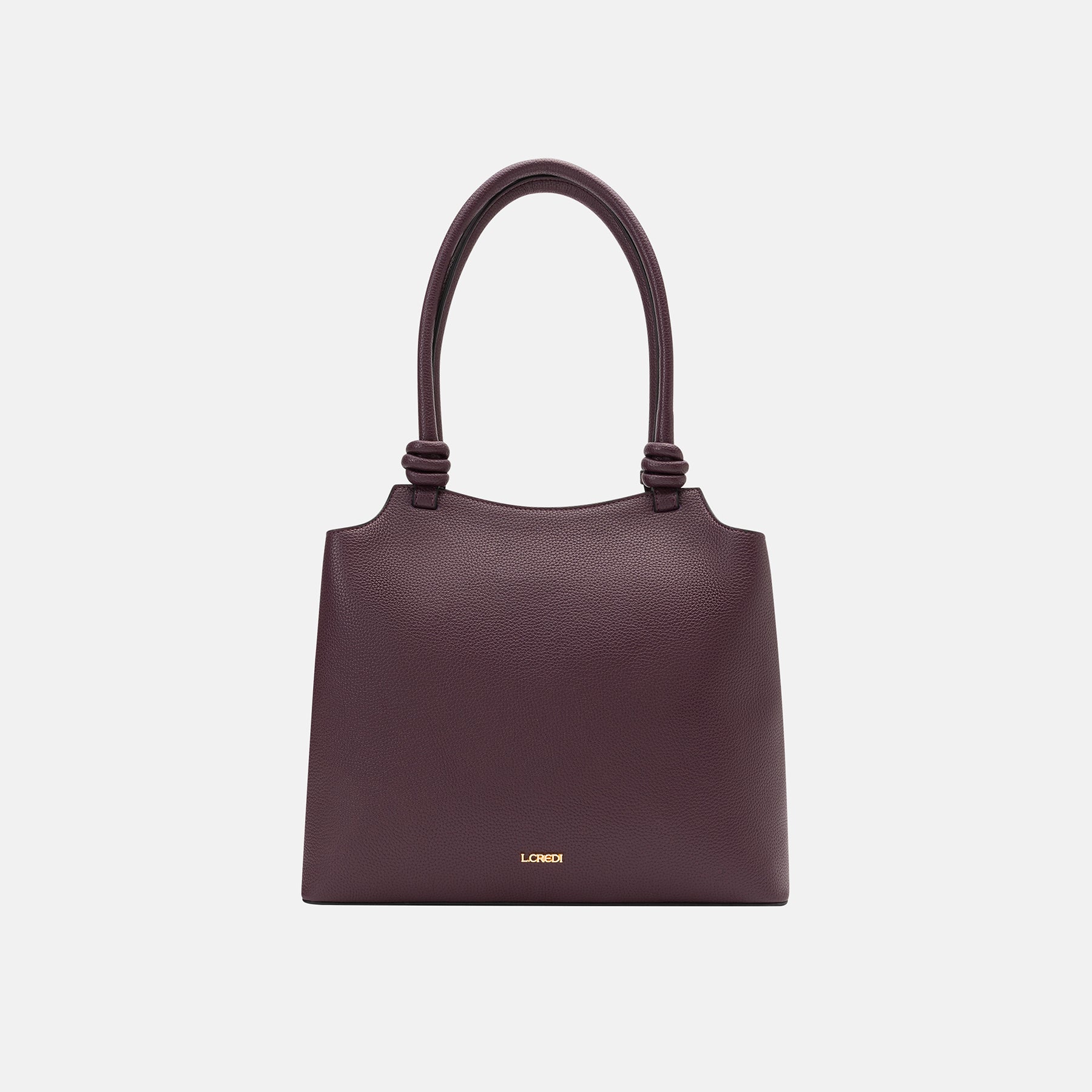 L. Credi Nalina Hobo dark plum