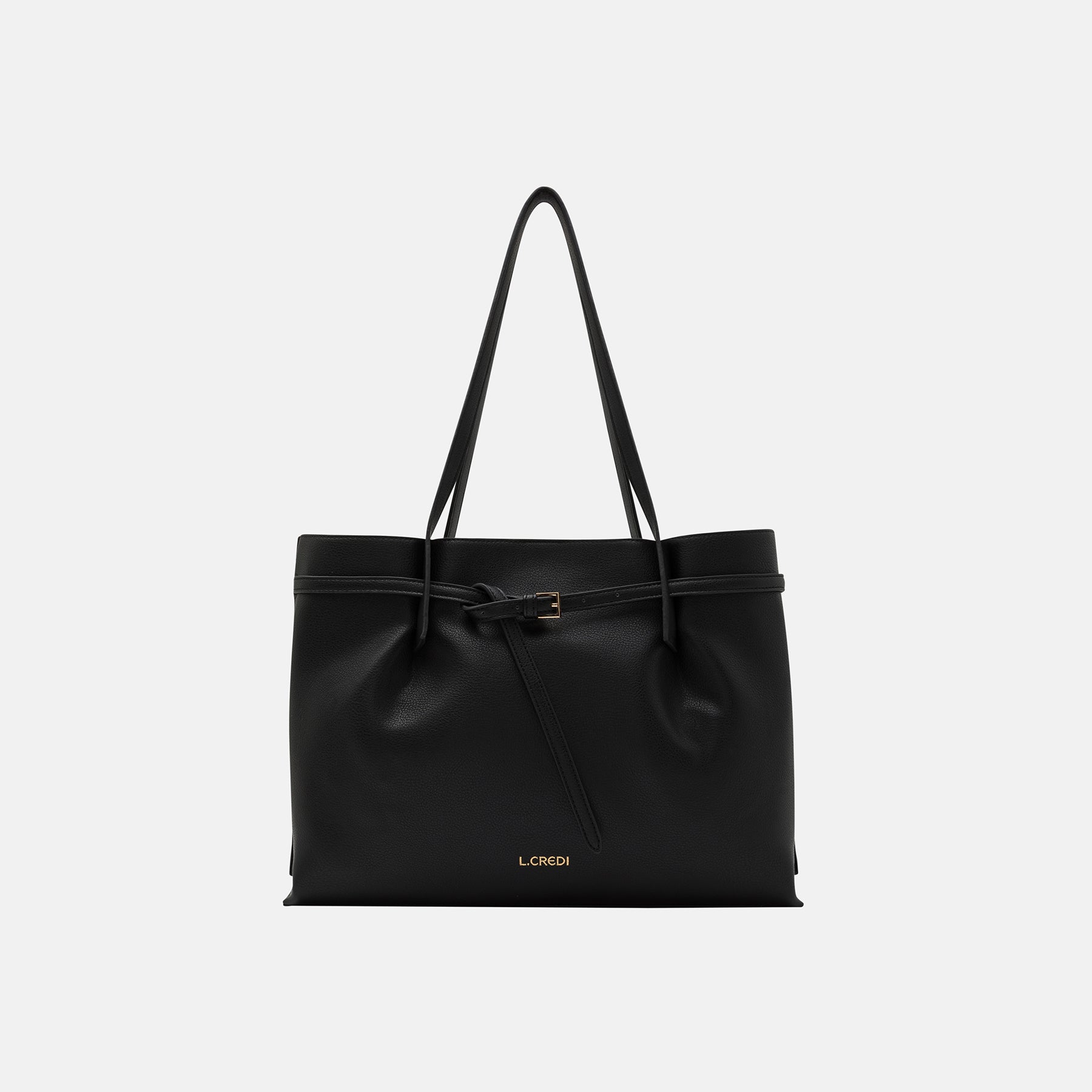 L. Credi Nieke Shopper schwarz