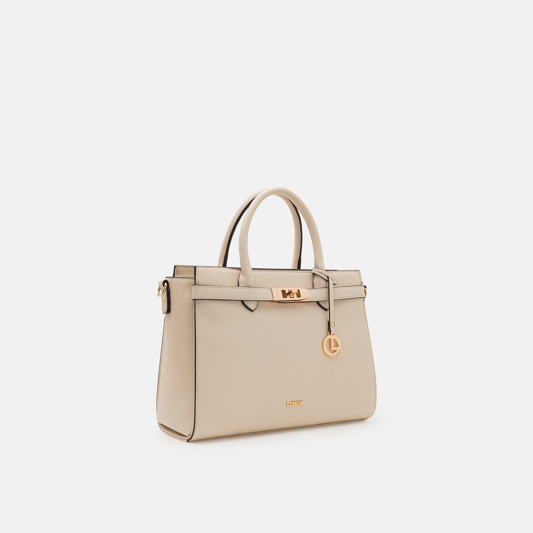 Konstanze Henkeltasche creme