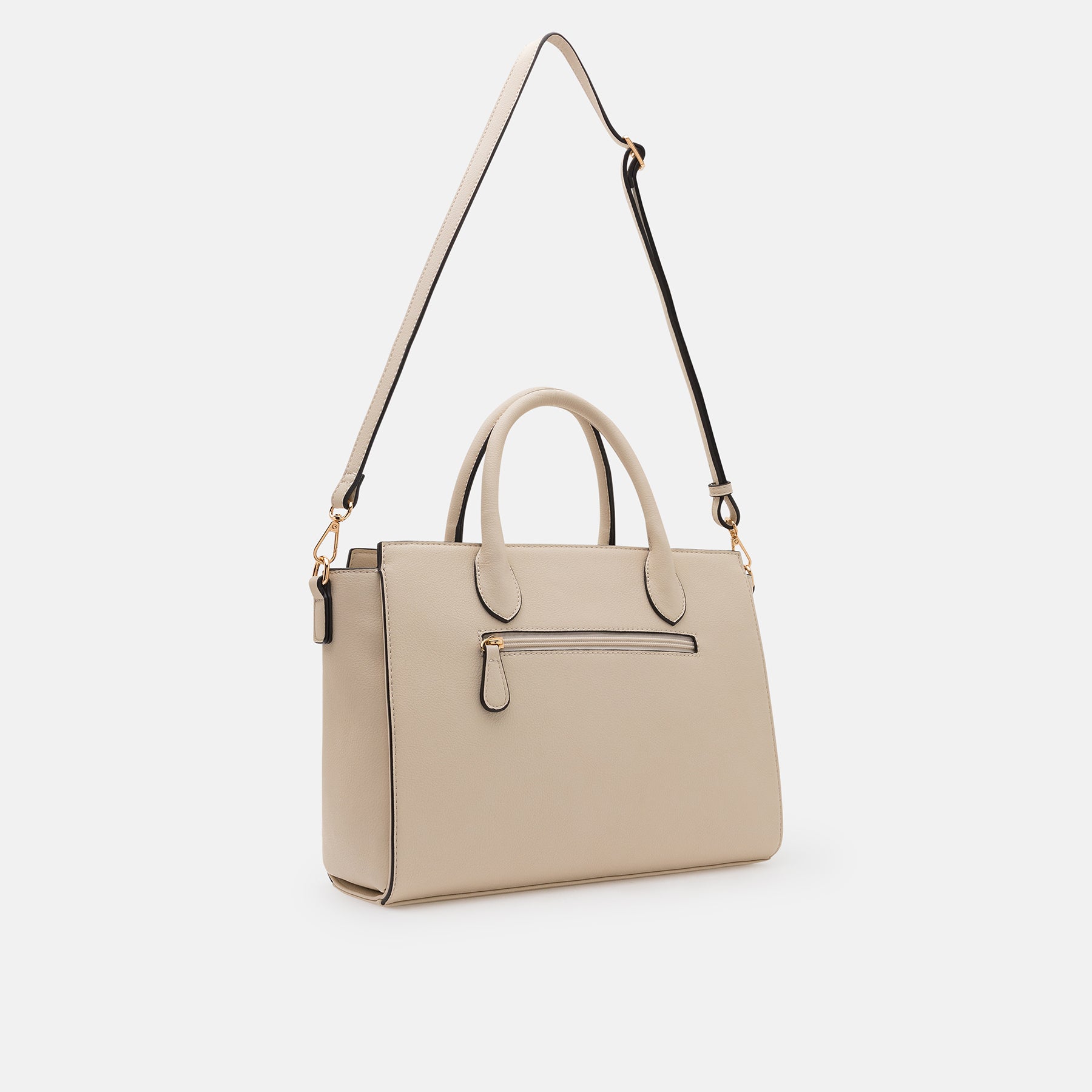 Konstanze Henkeltasche creme