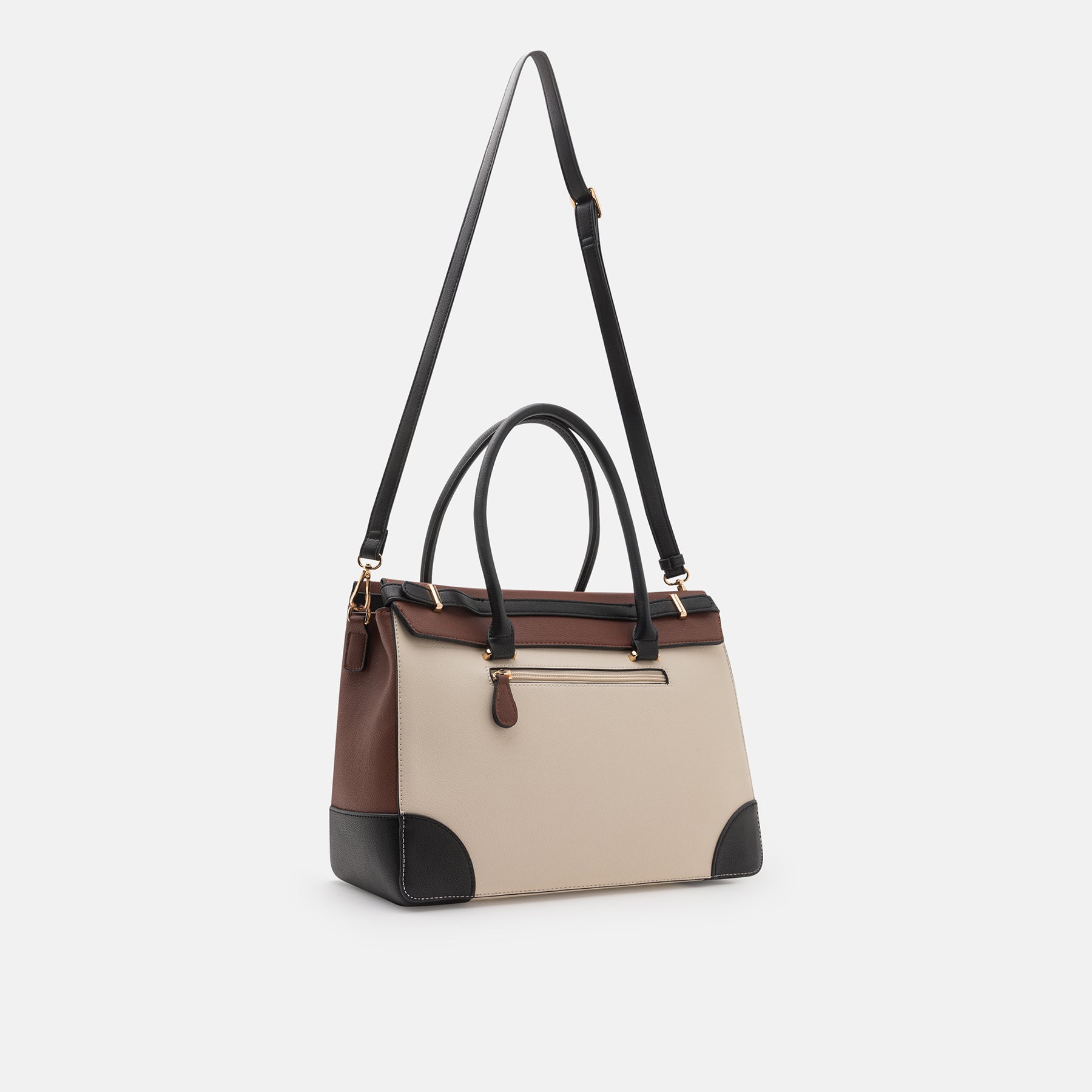 Olivette Henkeltasche creme multi