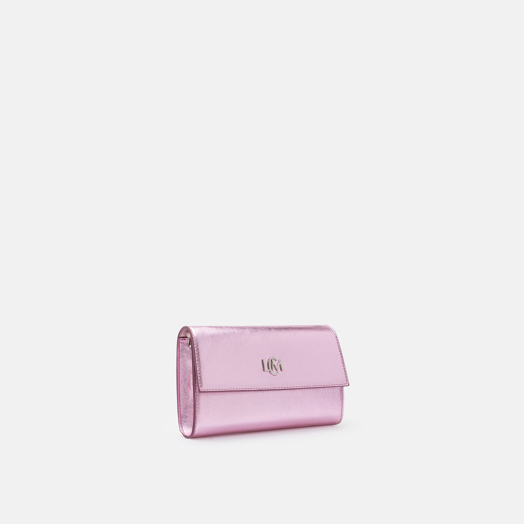 Oliviana Clutch rosa metallic