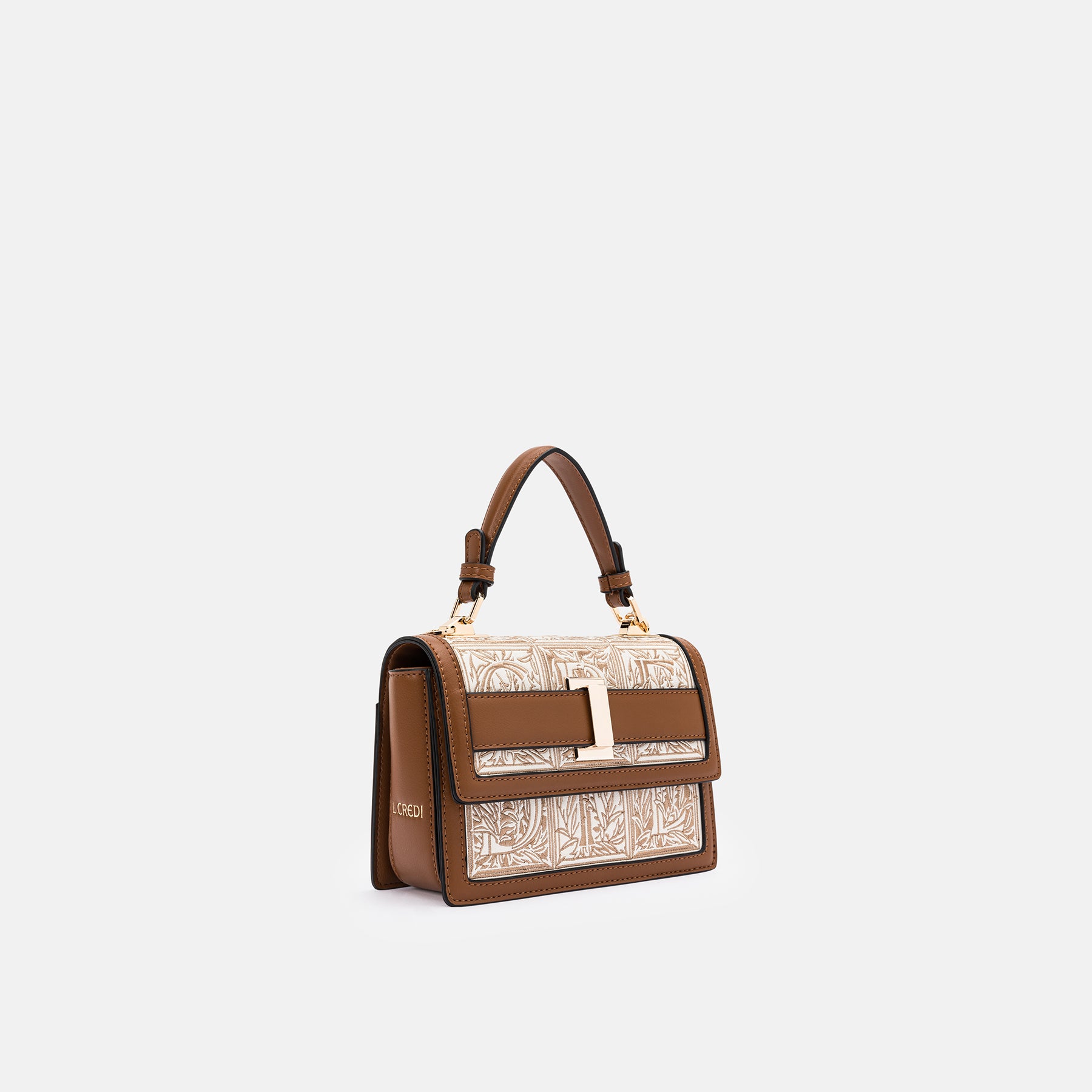 Orelia Henkeltasche cognac mix