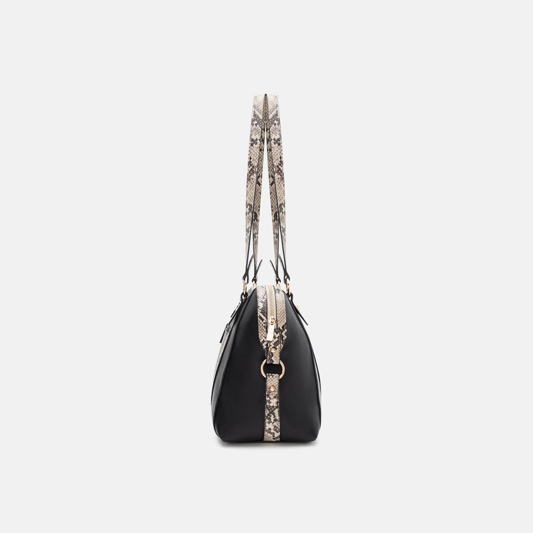 Peggy Henkeltasche schwarz / mix - L.Credi Munich