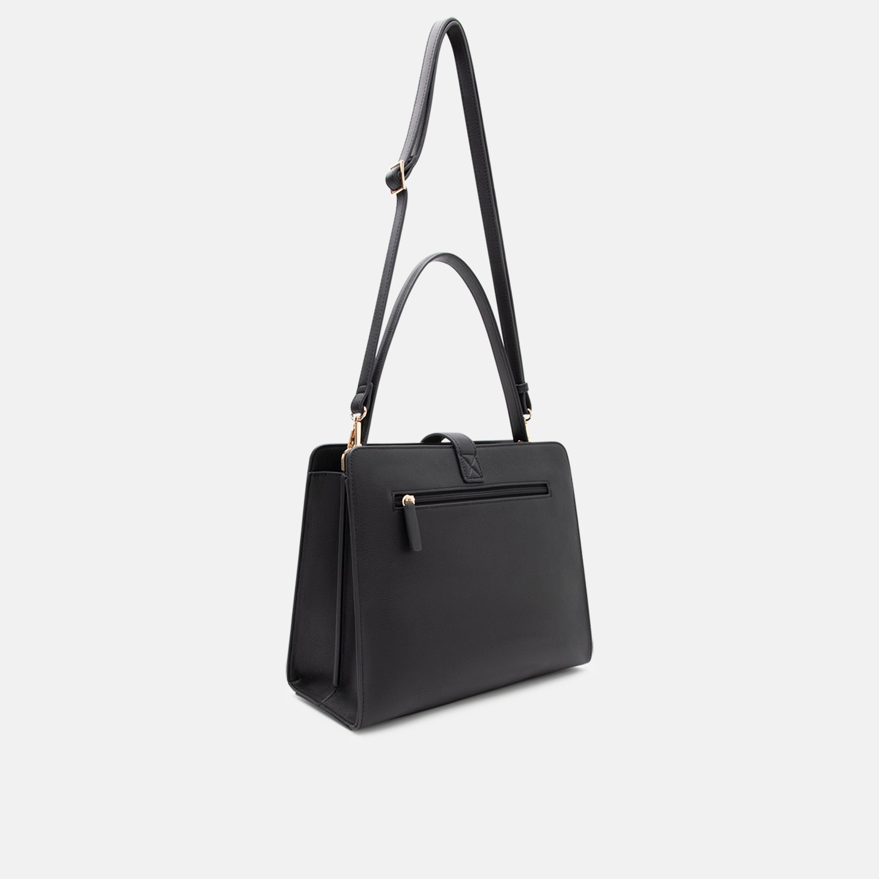 Petronella Henkeltasche schwarz - L.Credi Munich