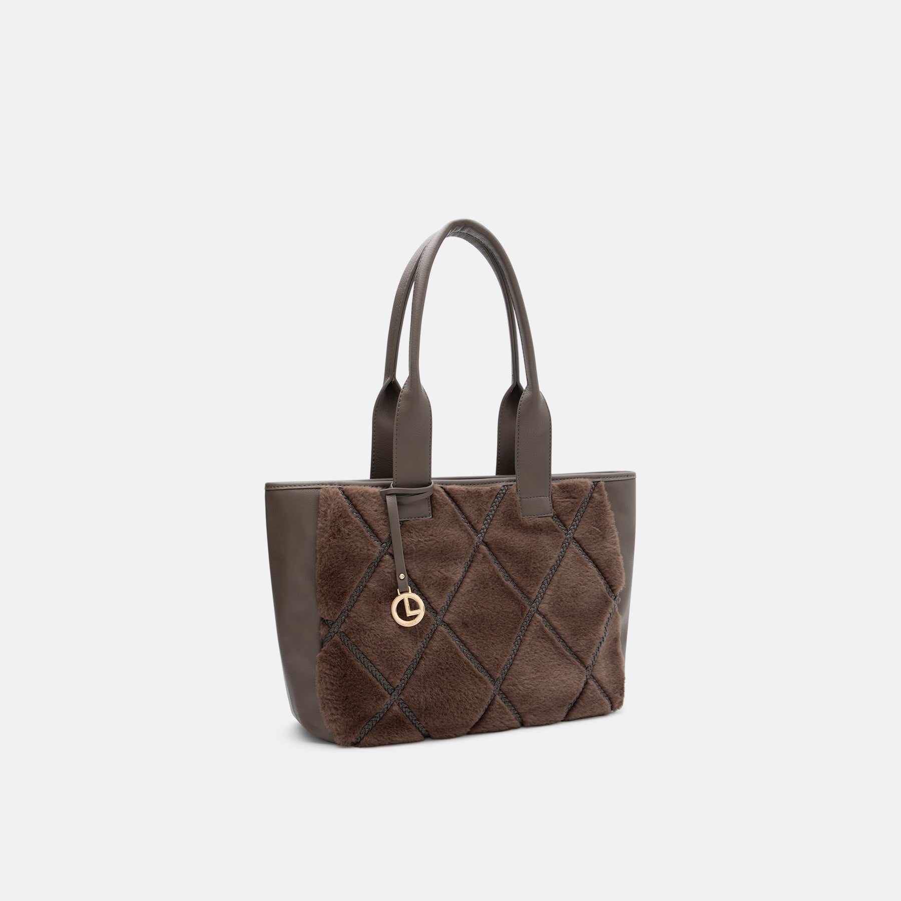 Pavlina Shopper dark taupe - L.Credi Munich